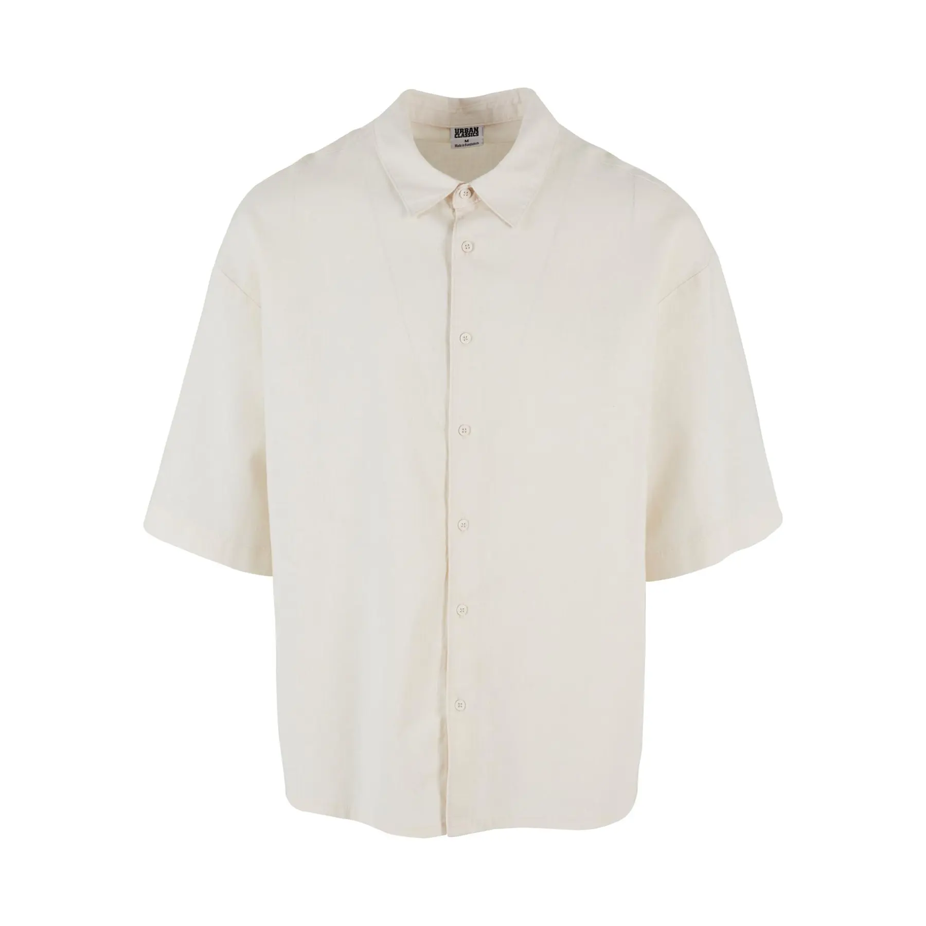 Camicia in cotone e lino  Boxy