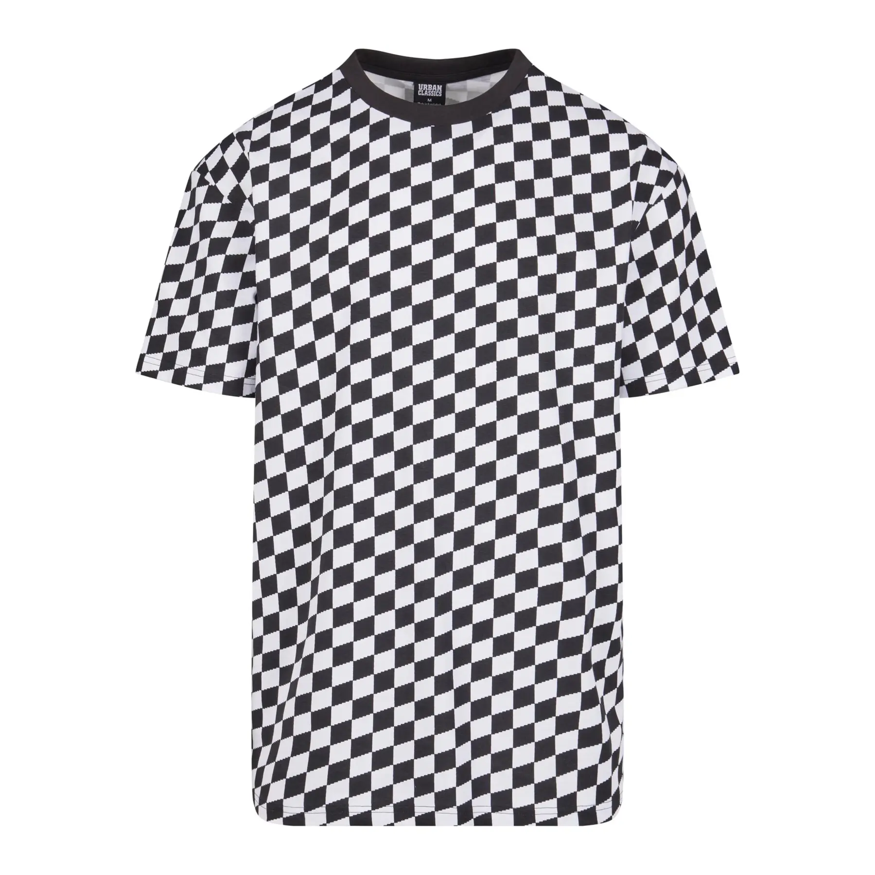 Kariertes Oversize-T-Shirt Urban Classics
