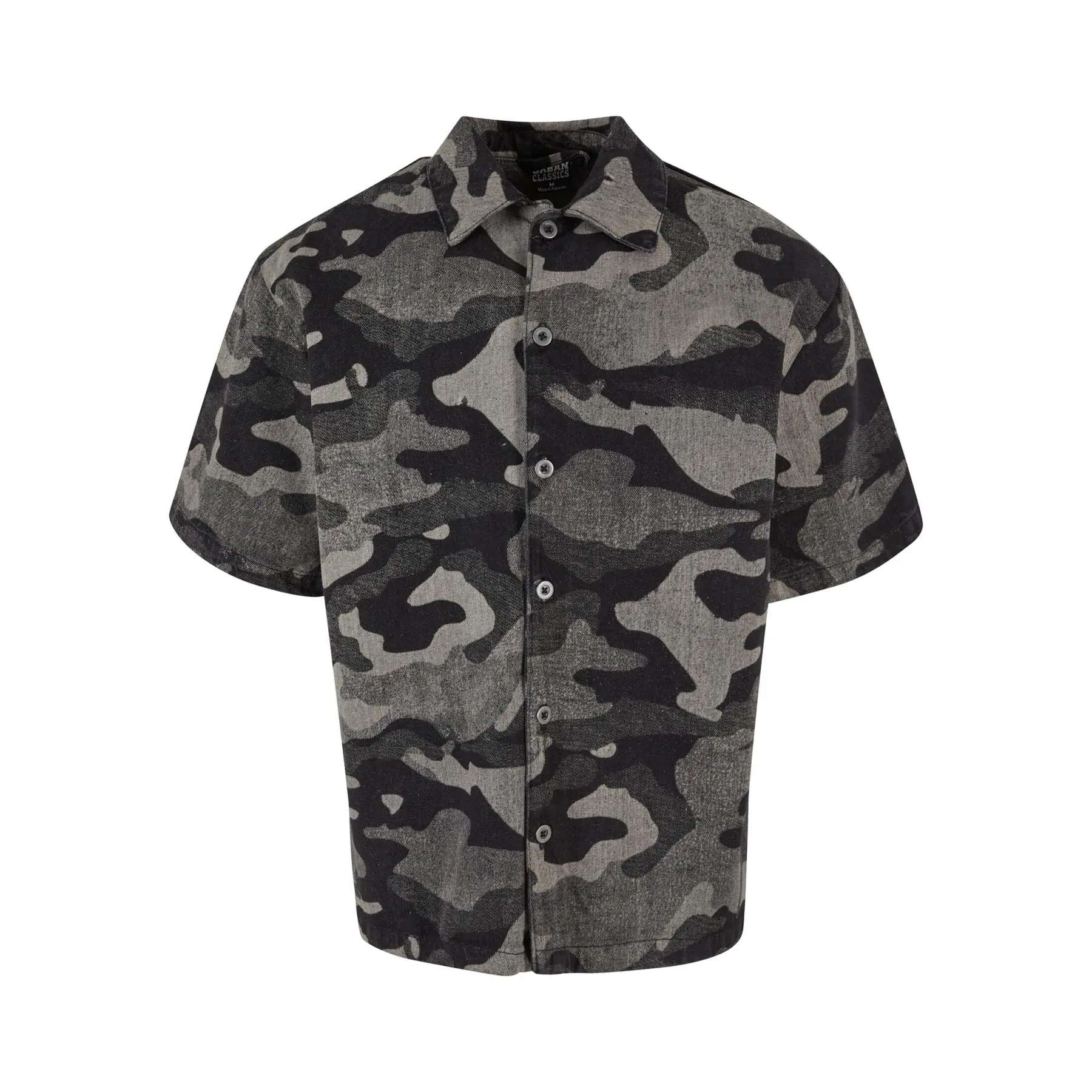 Camicia boxy stampata