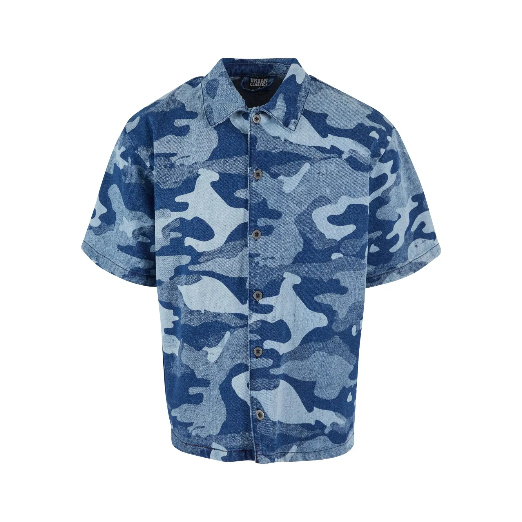 Camicia boxy stampata
