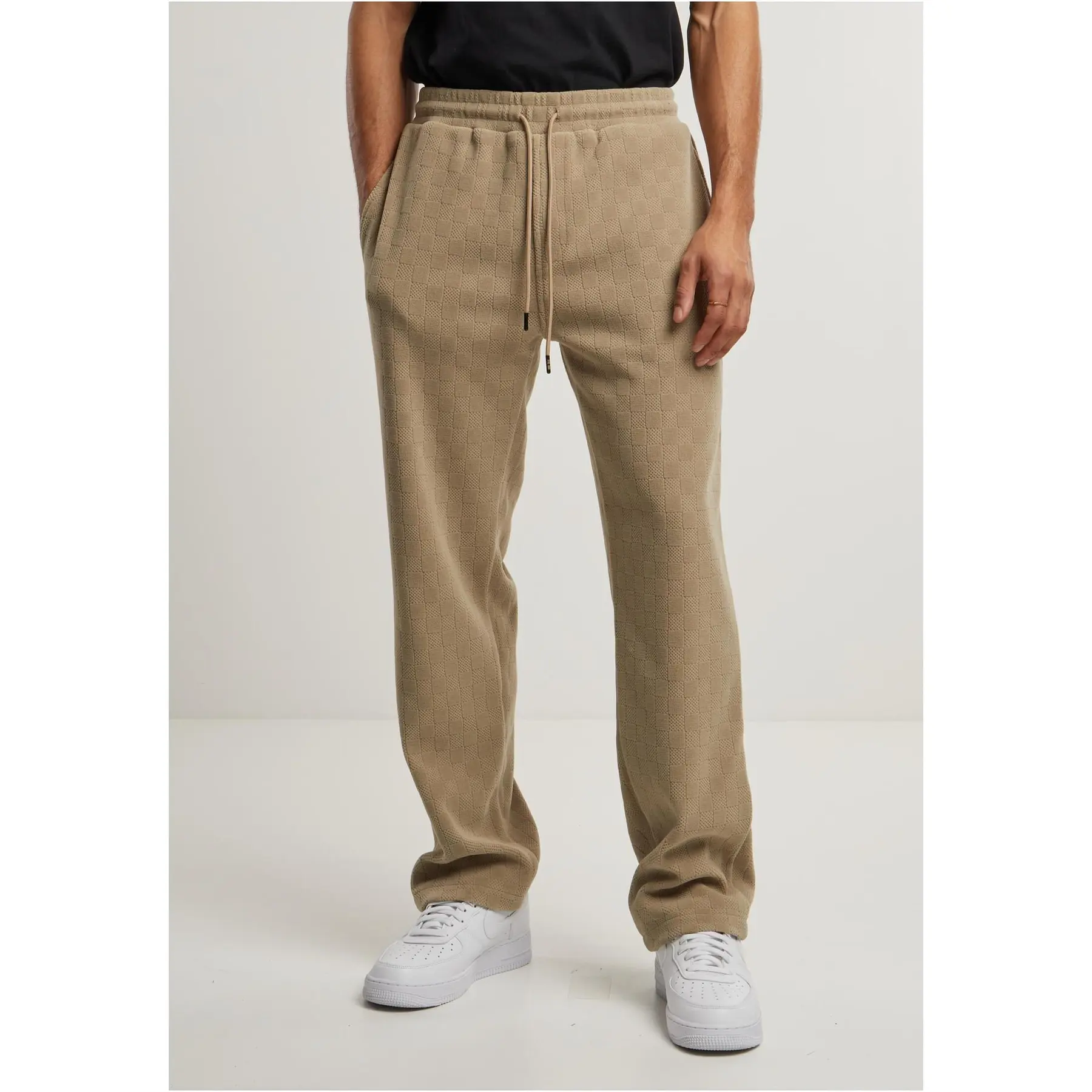 Pantaloni running Urban Classics Jacquard