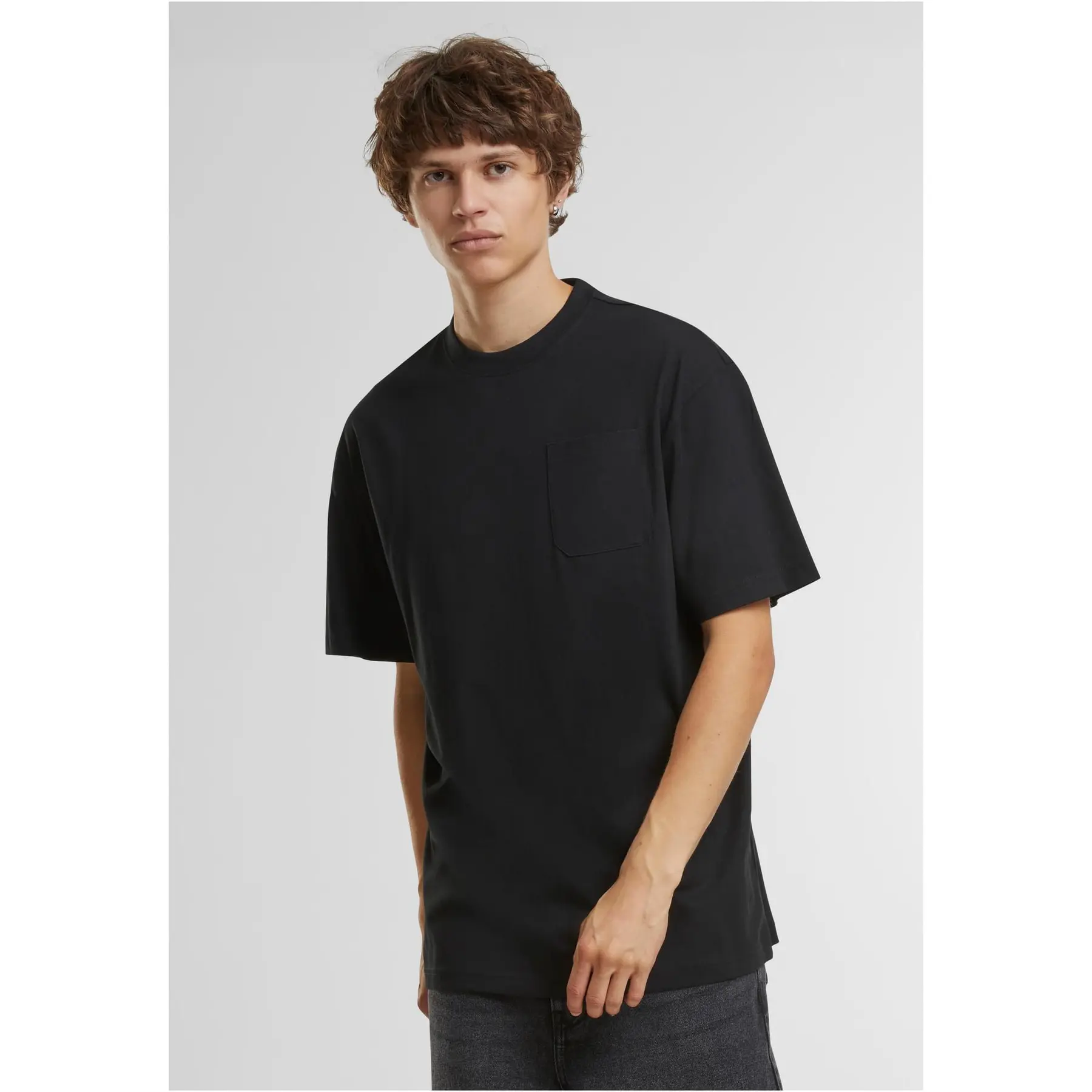 Großes T-Shirt mit Taschen Urban Classics