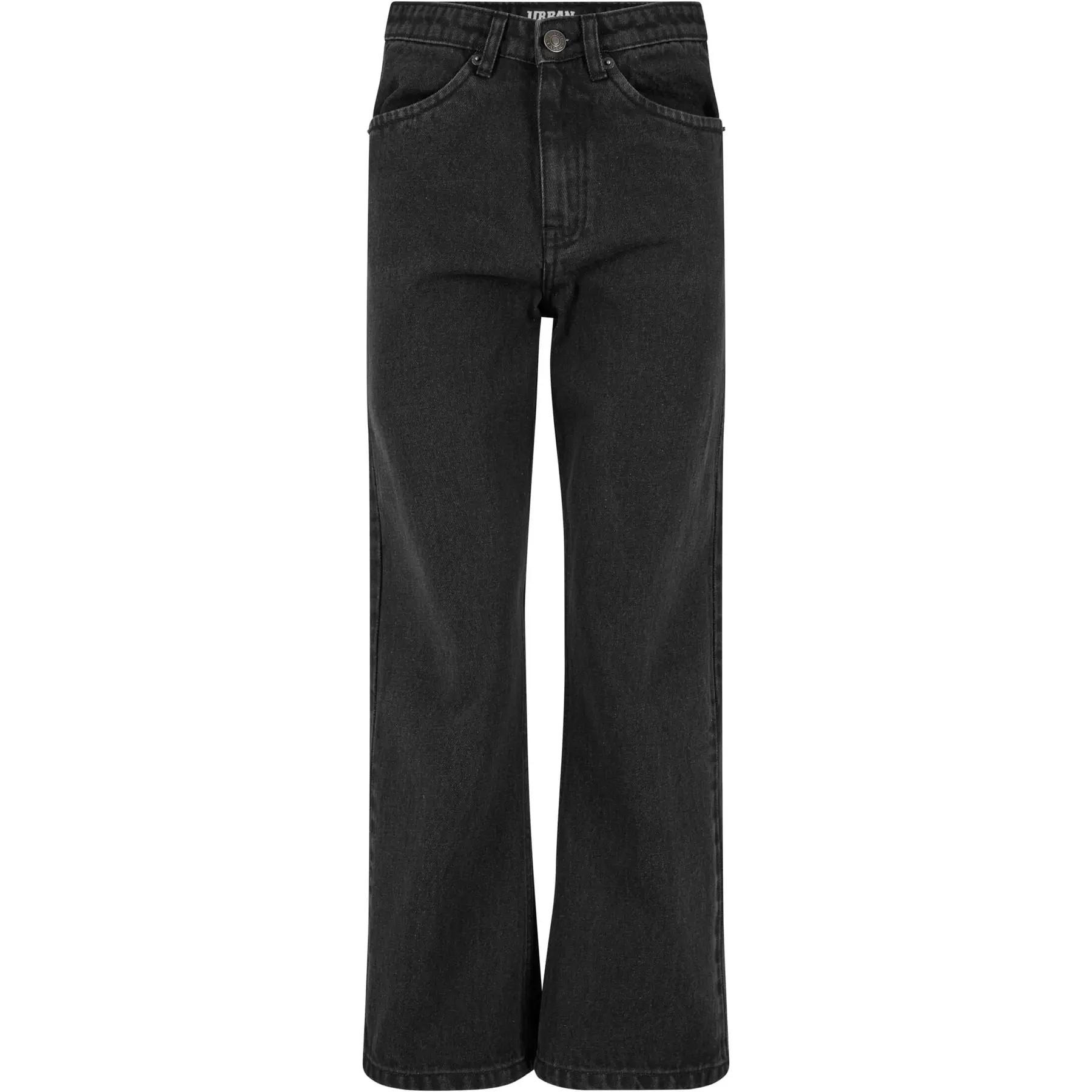 Kurze Jeans mit geradem Bein, Damen Urban Classics