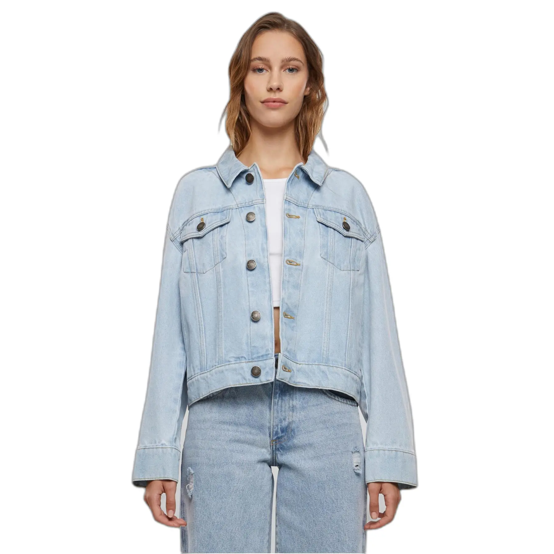 Giacca di jeans oversize da donna Urban Classics 80‘s