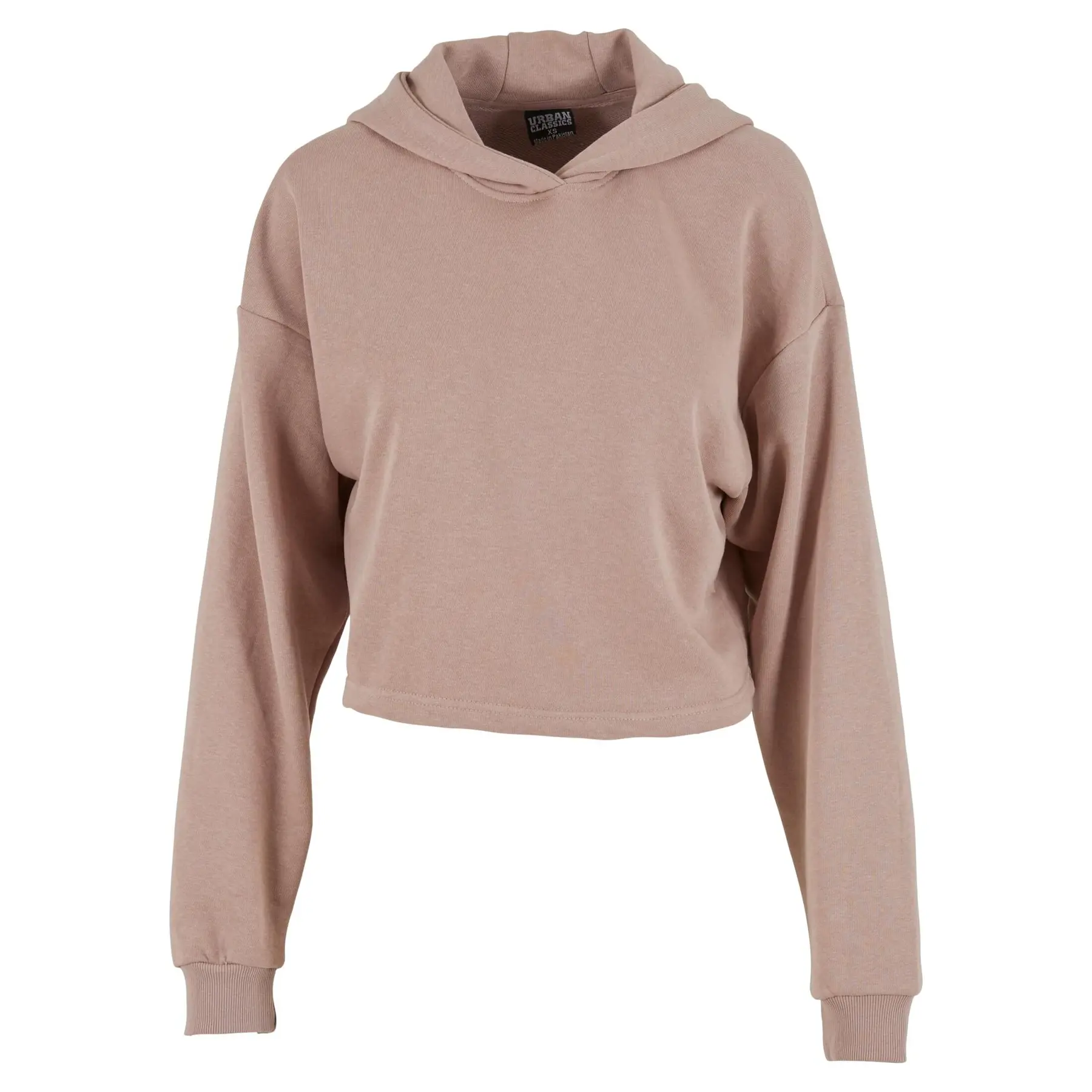 Damen Oversize Crop Sweatshirt Urban Classics Light Terry