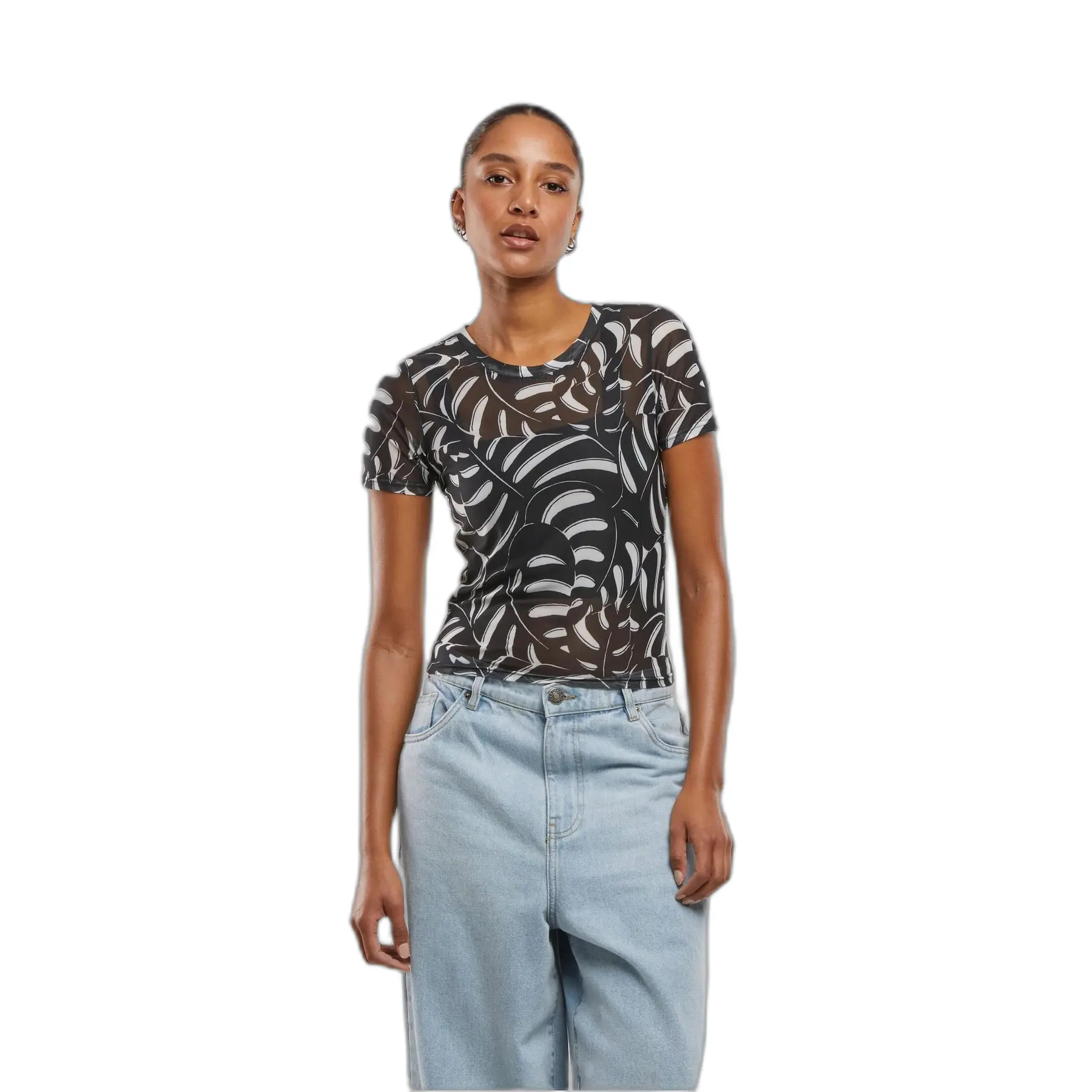Maglia da donna Urban Classics AOP