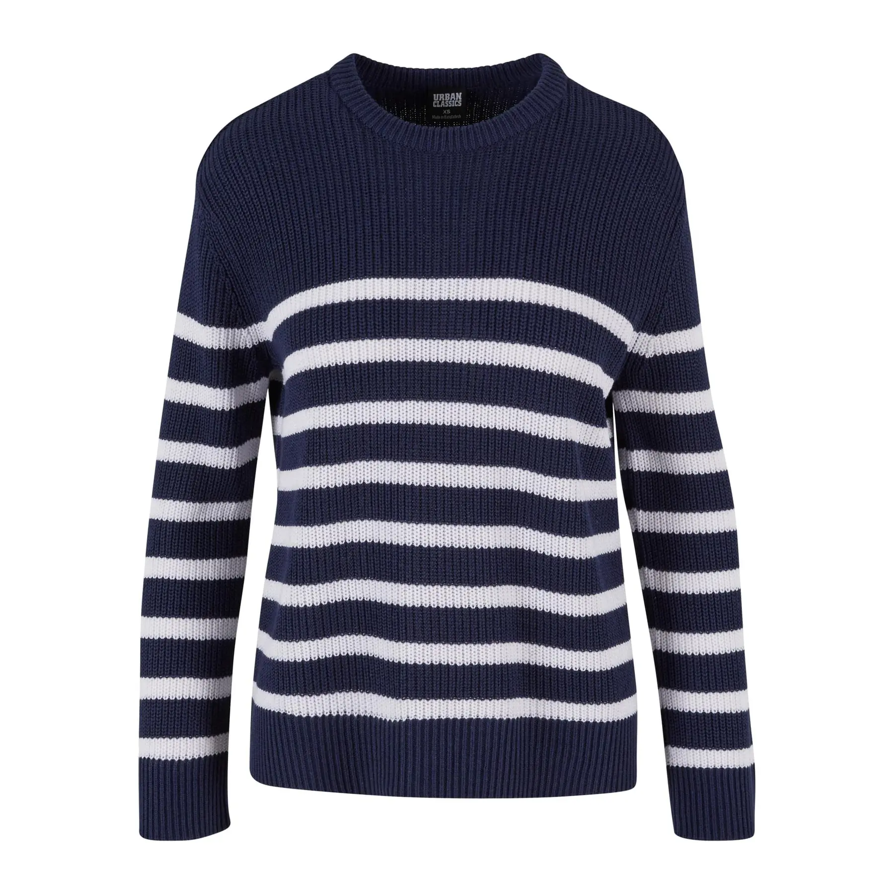 Gestreifter Pullover, Damen Urban Classics Rib