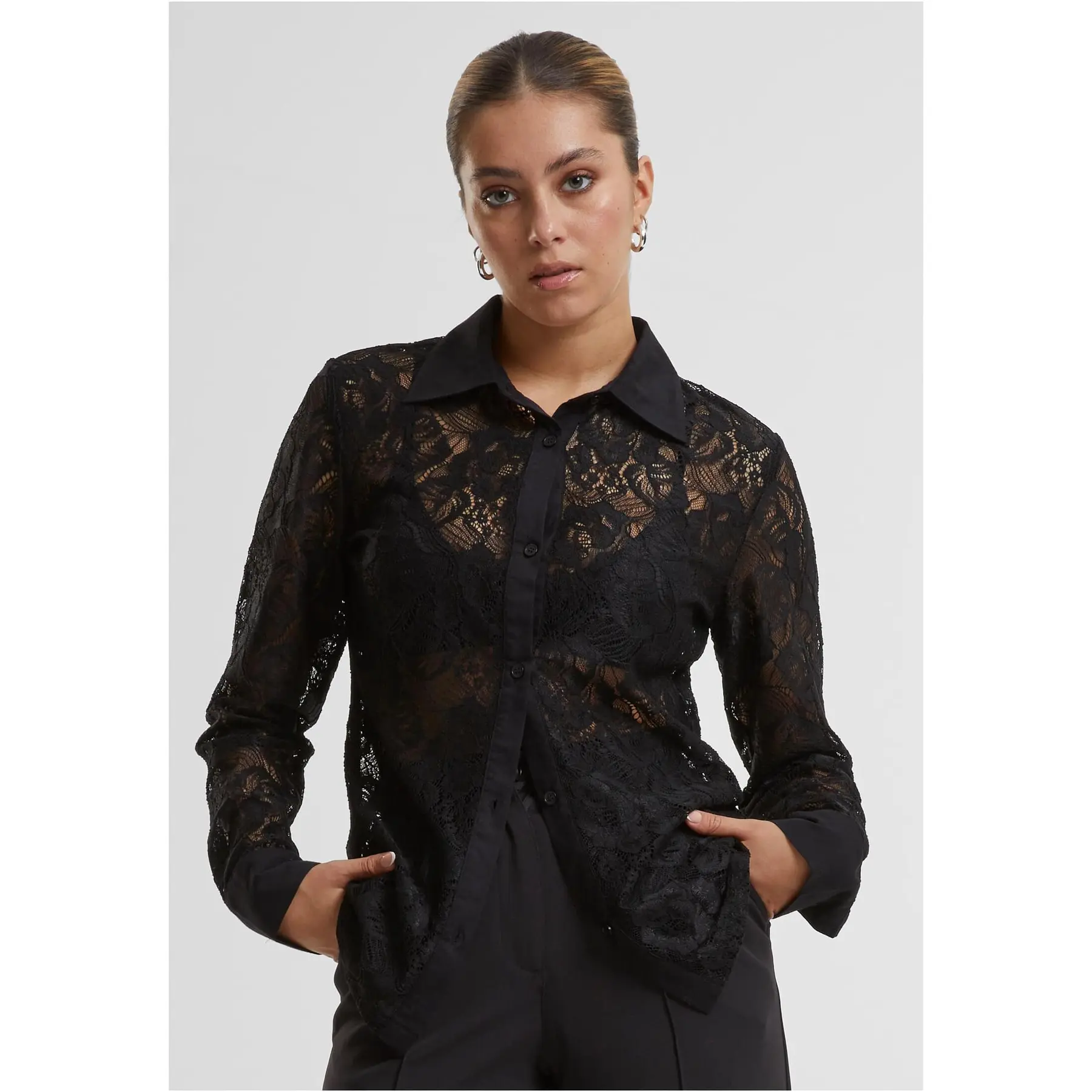 Blusa in pizzo da donna Urban Classics