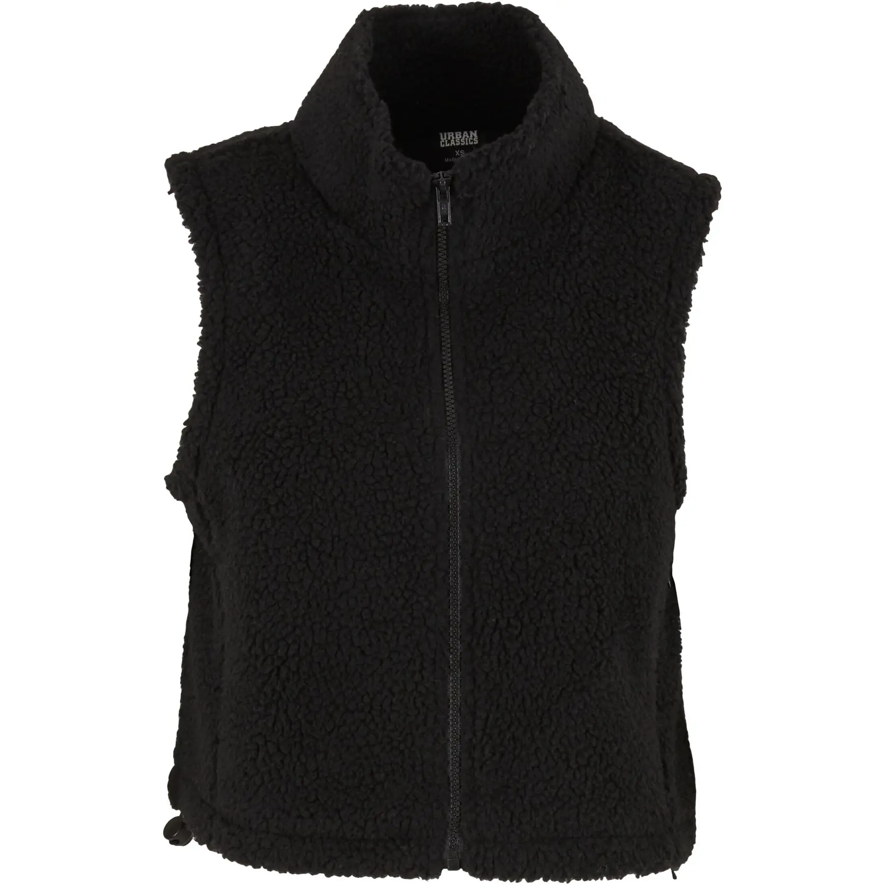 Urban Classics Donna Nero Gilet Da Sherpa
