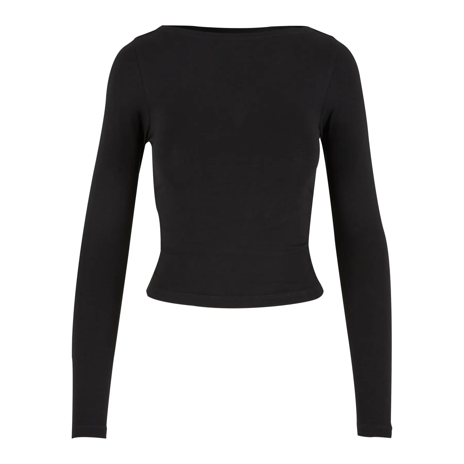 Maglietta a manica lunga da donna Urban Classics Ruffled Super Slim