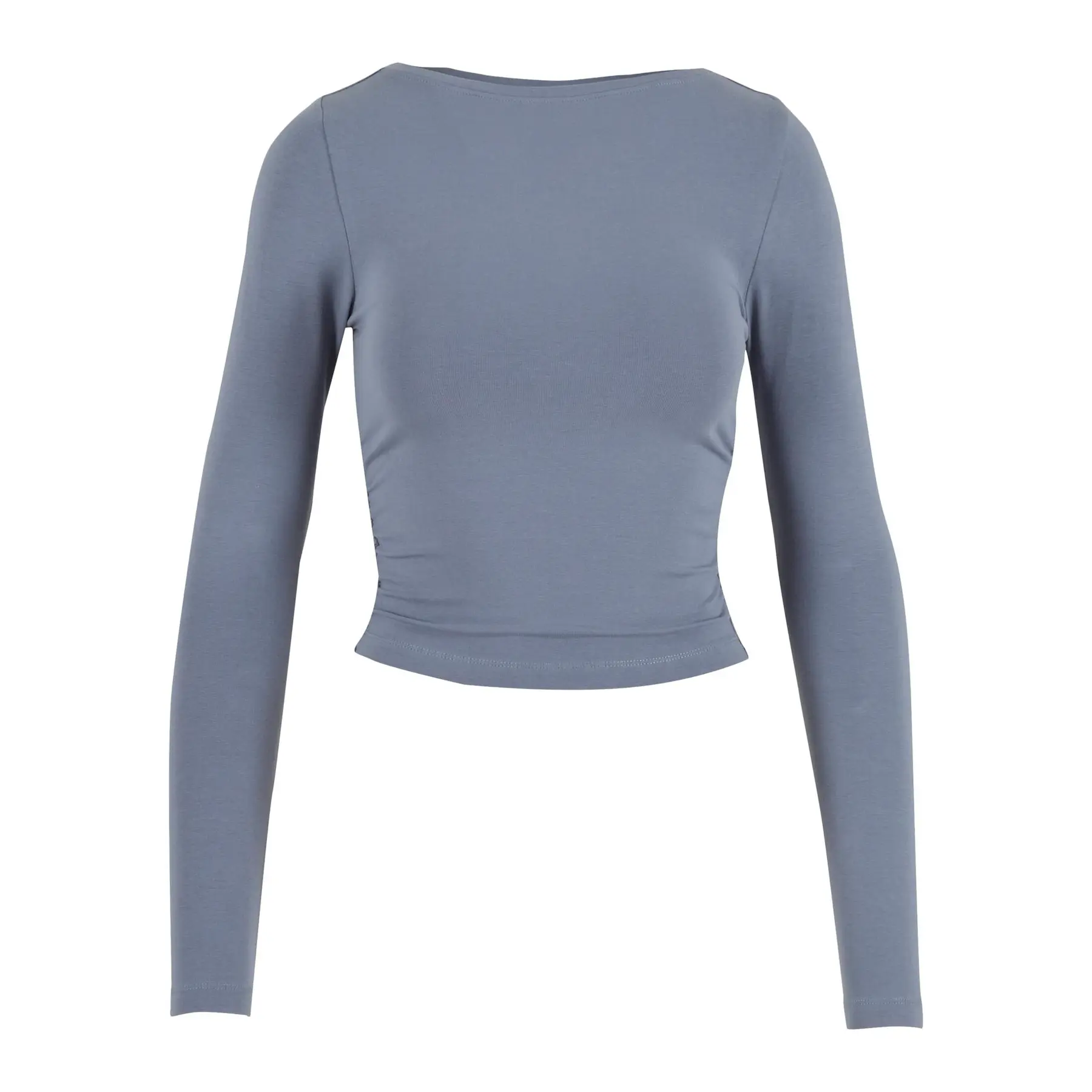 Maglietta a manica lunga da donna Urban Classics Ruffled Super Slim