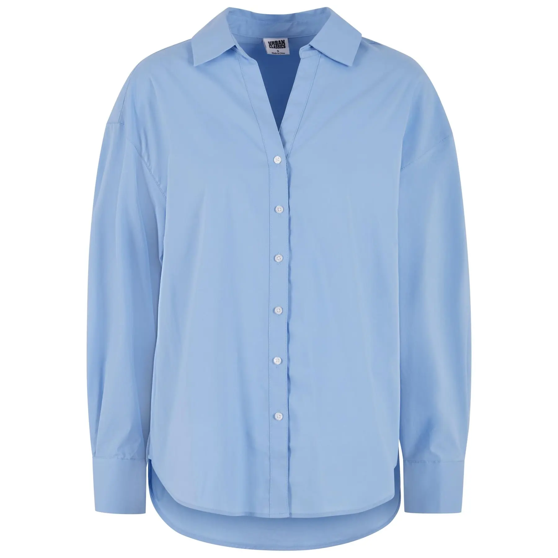 Camicia a maniche lunghe oversize donna Urban Classics
