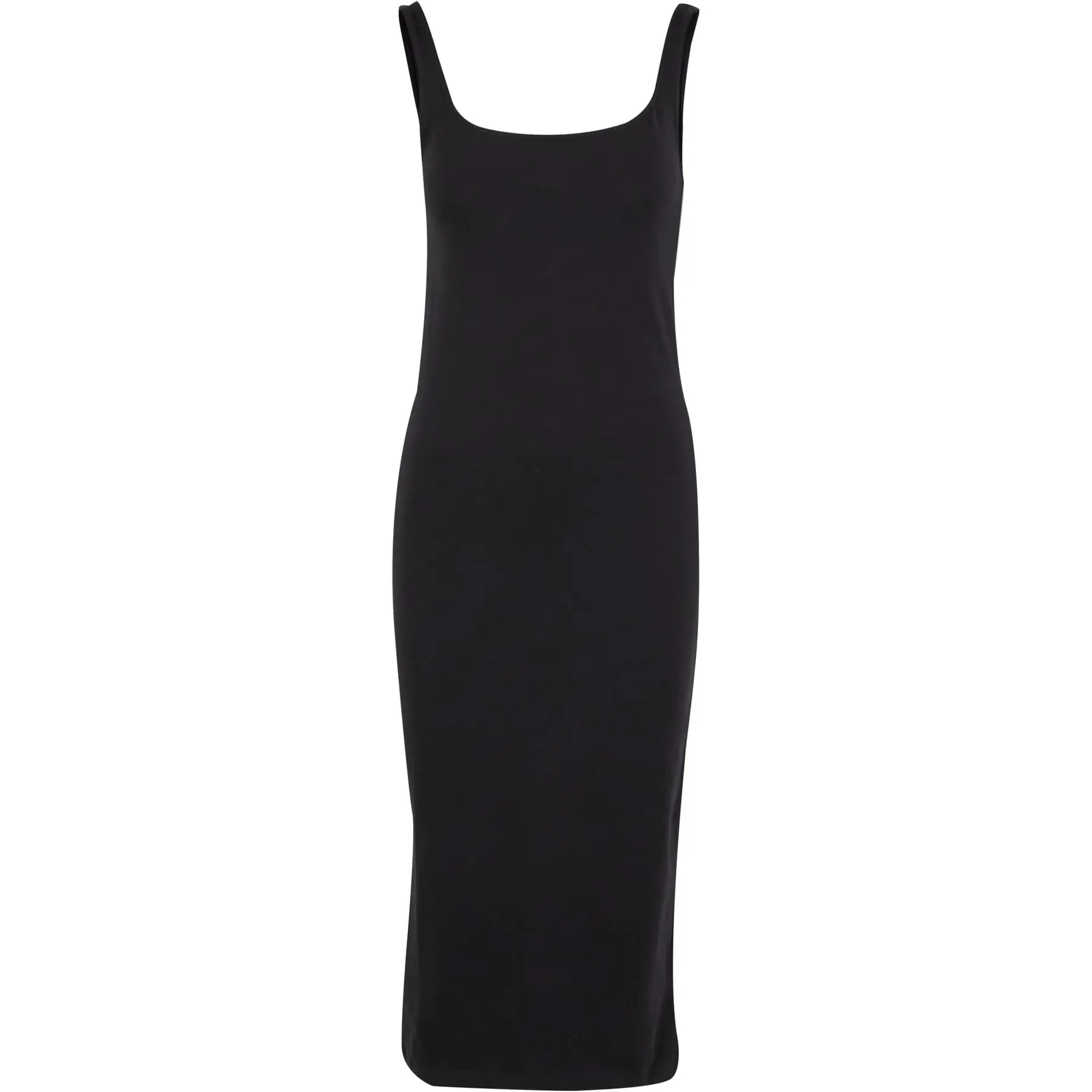 Abito lungo in jersey di cotone donna Urban Classics Basic