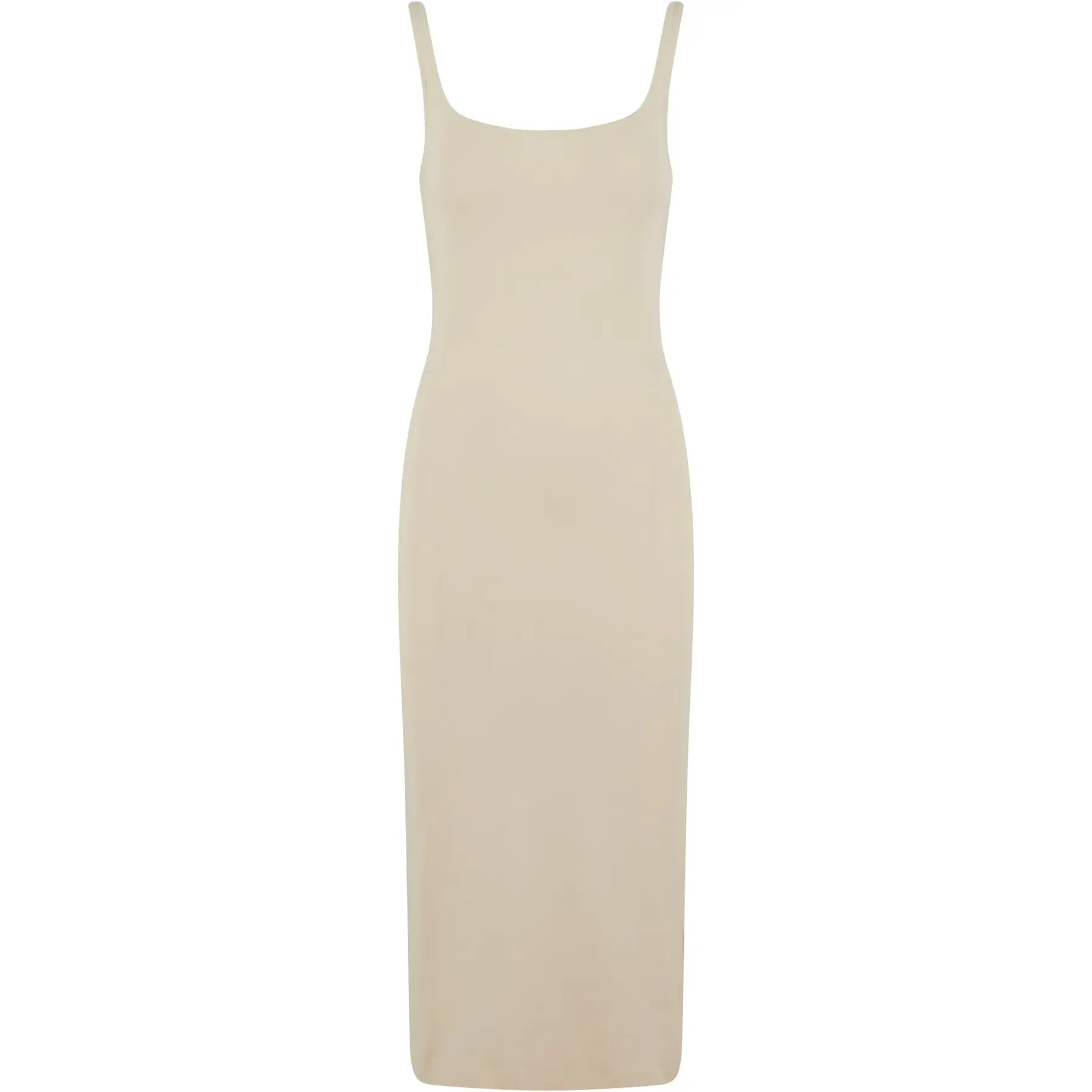 Abito lungo in jersey di cotone donna Urban Classics Basic
