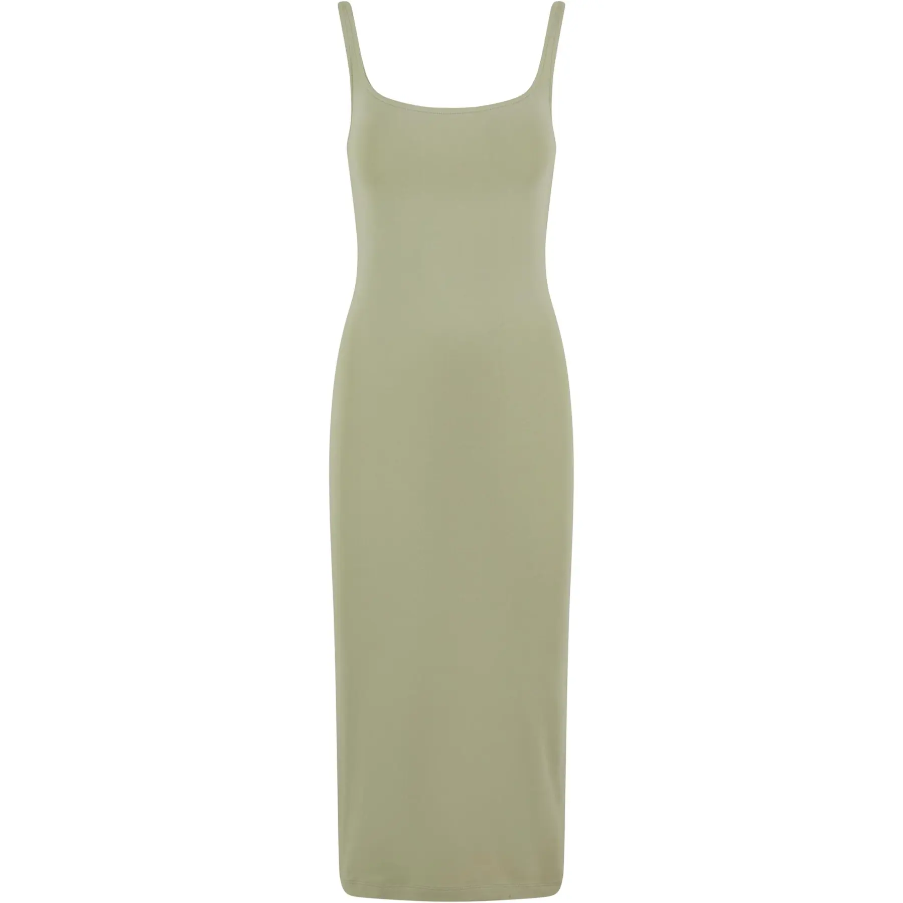 Abito lungo in jersey di cotone donna Urban Classics Basic