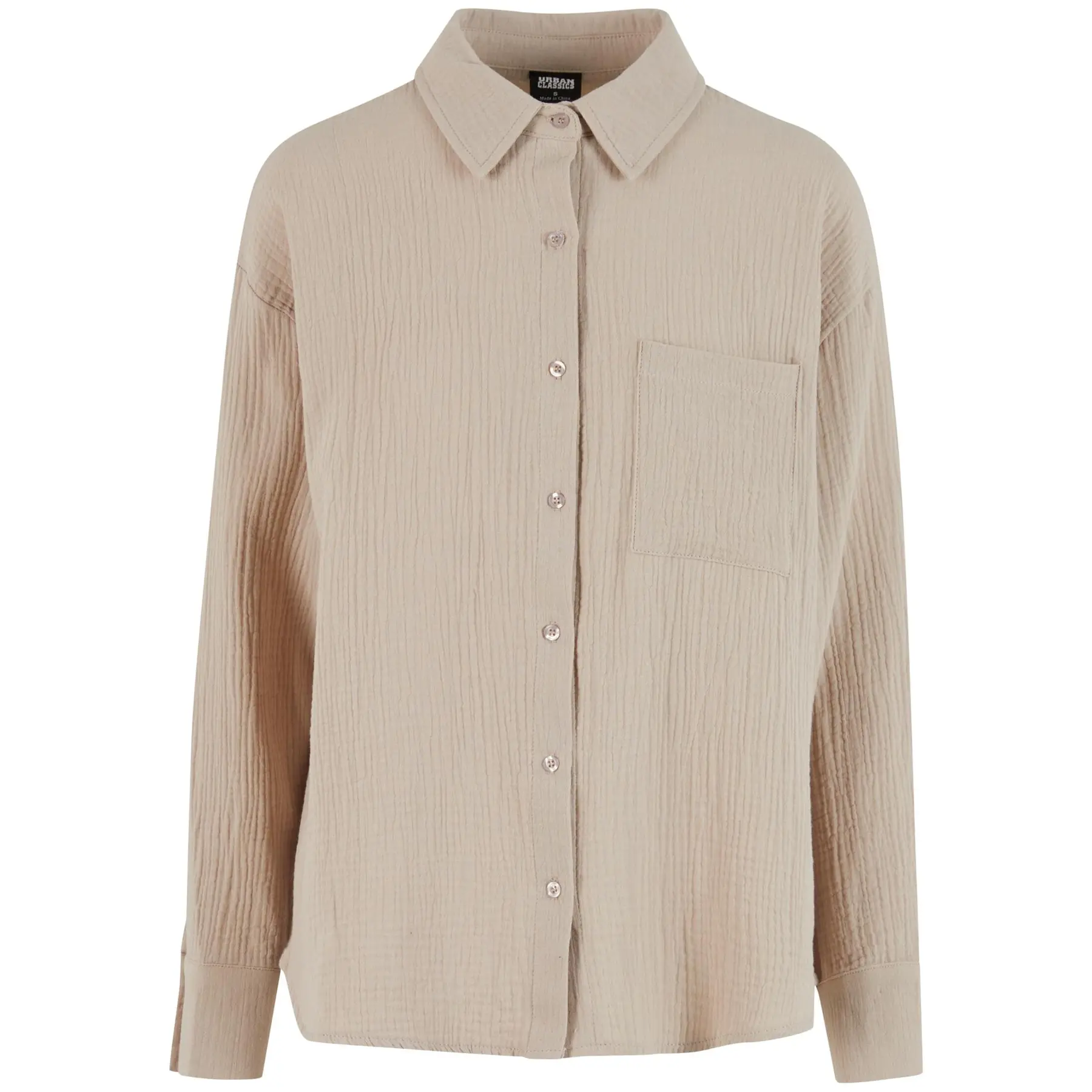 Camicia pesante oversize da donna Urban Classics Musselin
