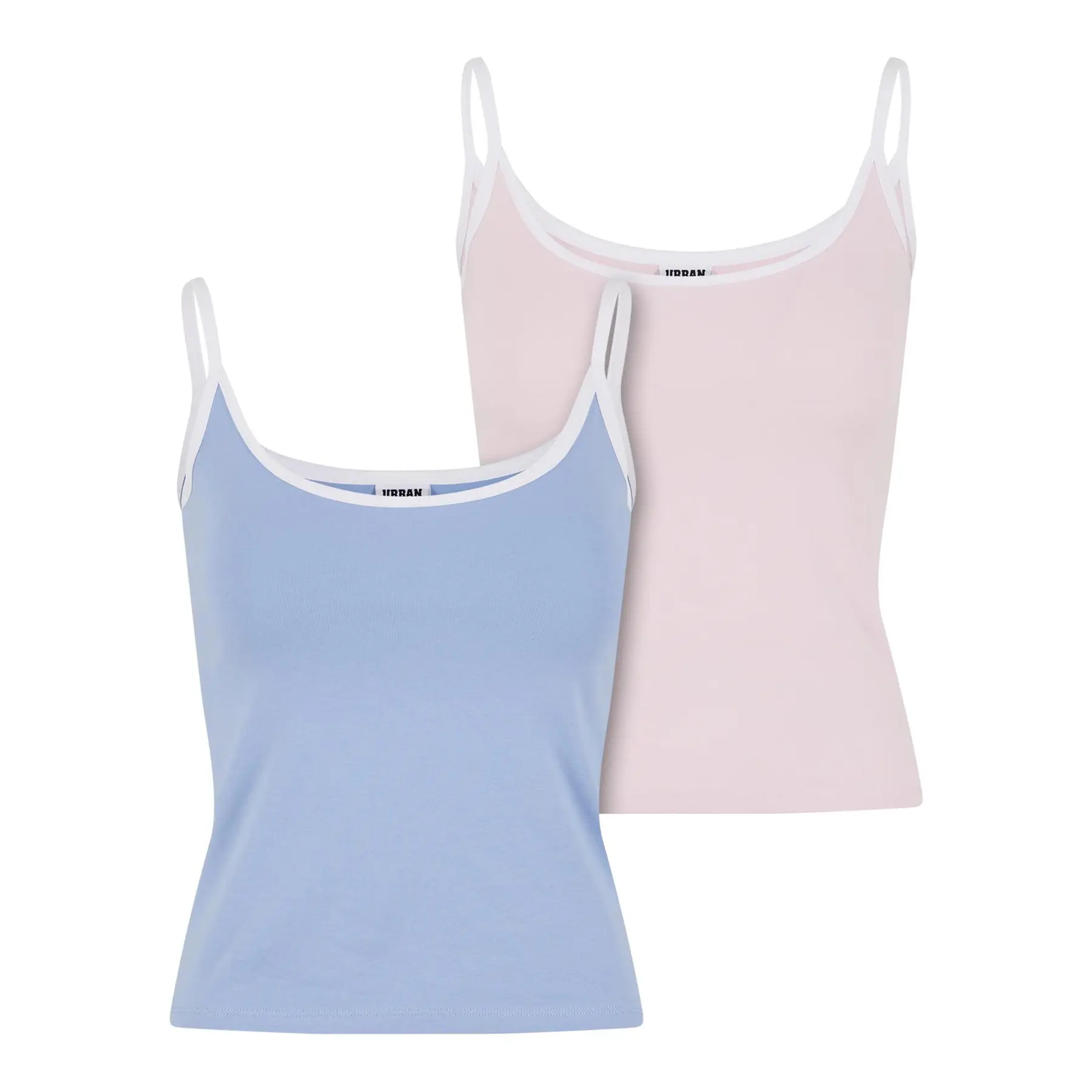 Canottiera da donna Urban Classics Contrast Basic (x2)