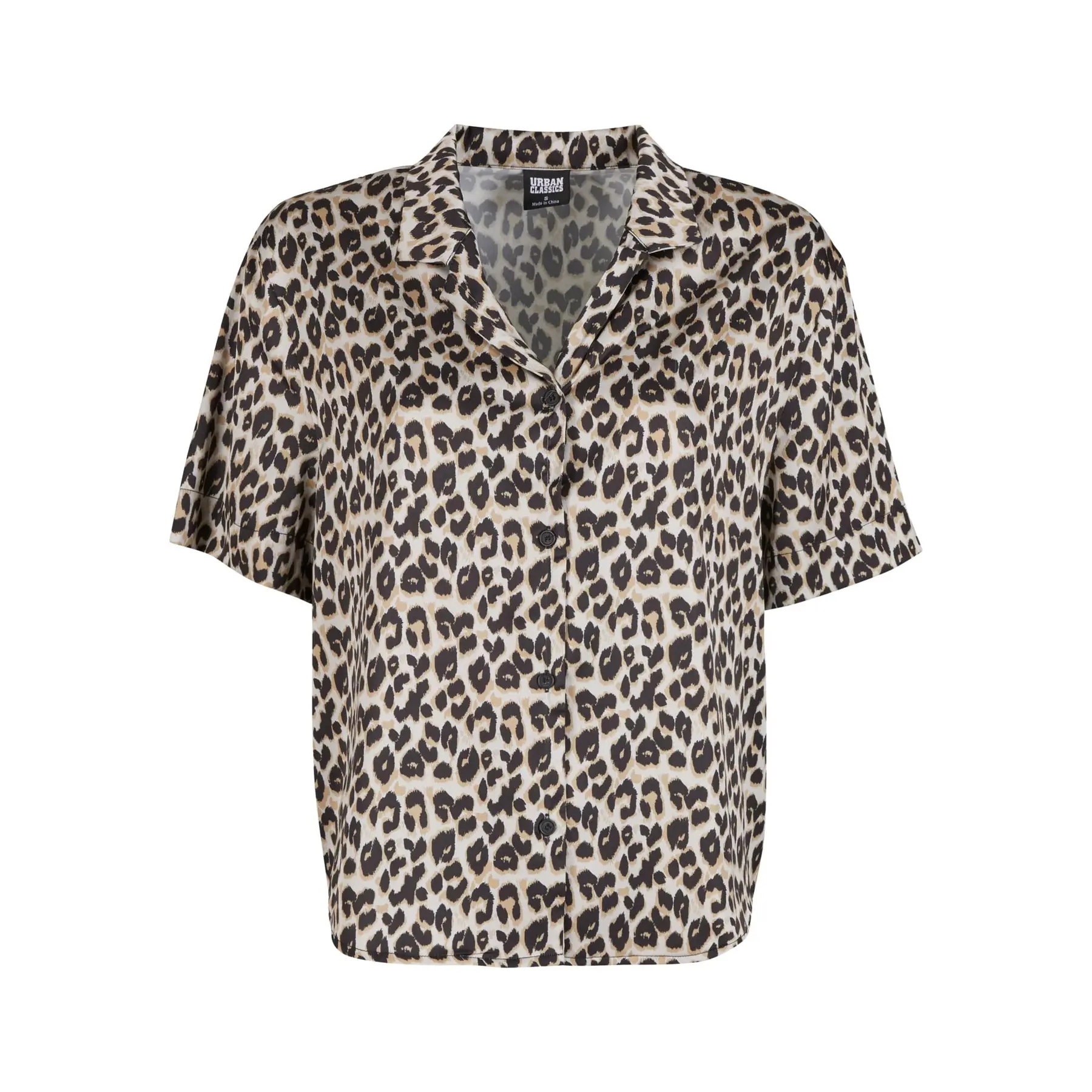 Camicia da donna a maniche corte Urban Classics Leo Resort