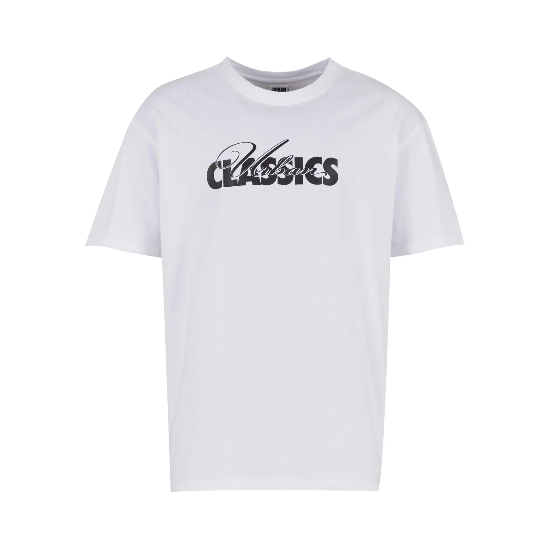 Oversized T-Shirt Urban Classics Cursive Bold Logo Heavy