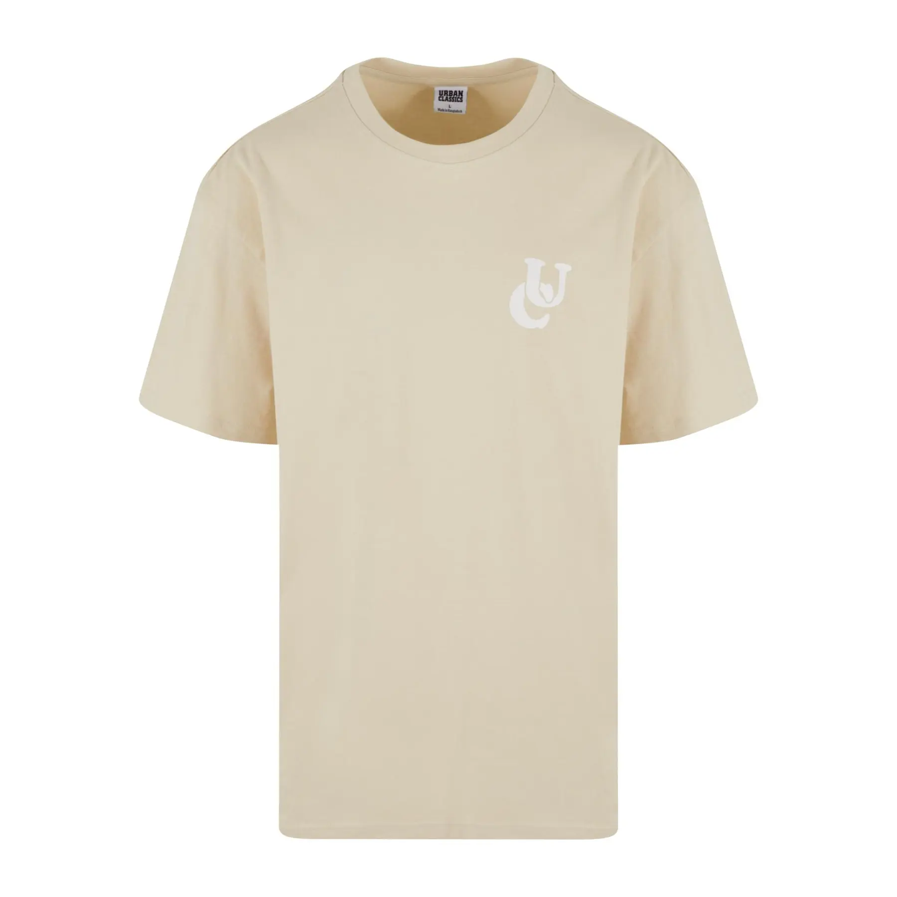 Oversized T-Shirt Urban Classics Weavy Logo Heavy