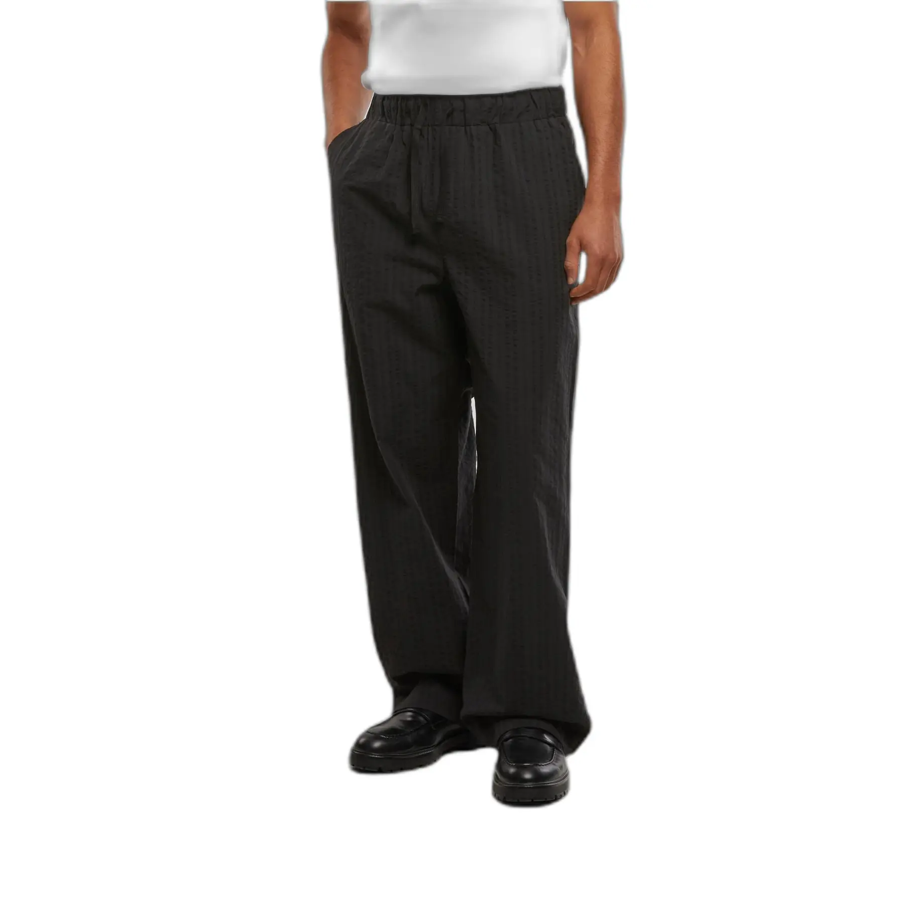 Pantaloni Urban Classics Seersucker