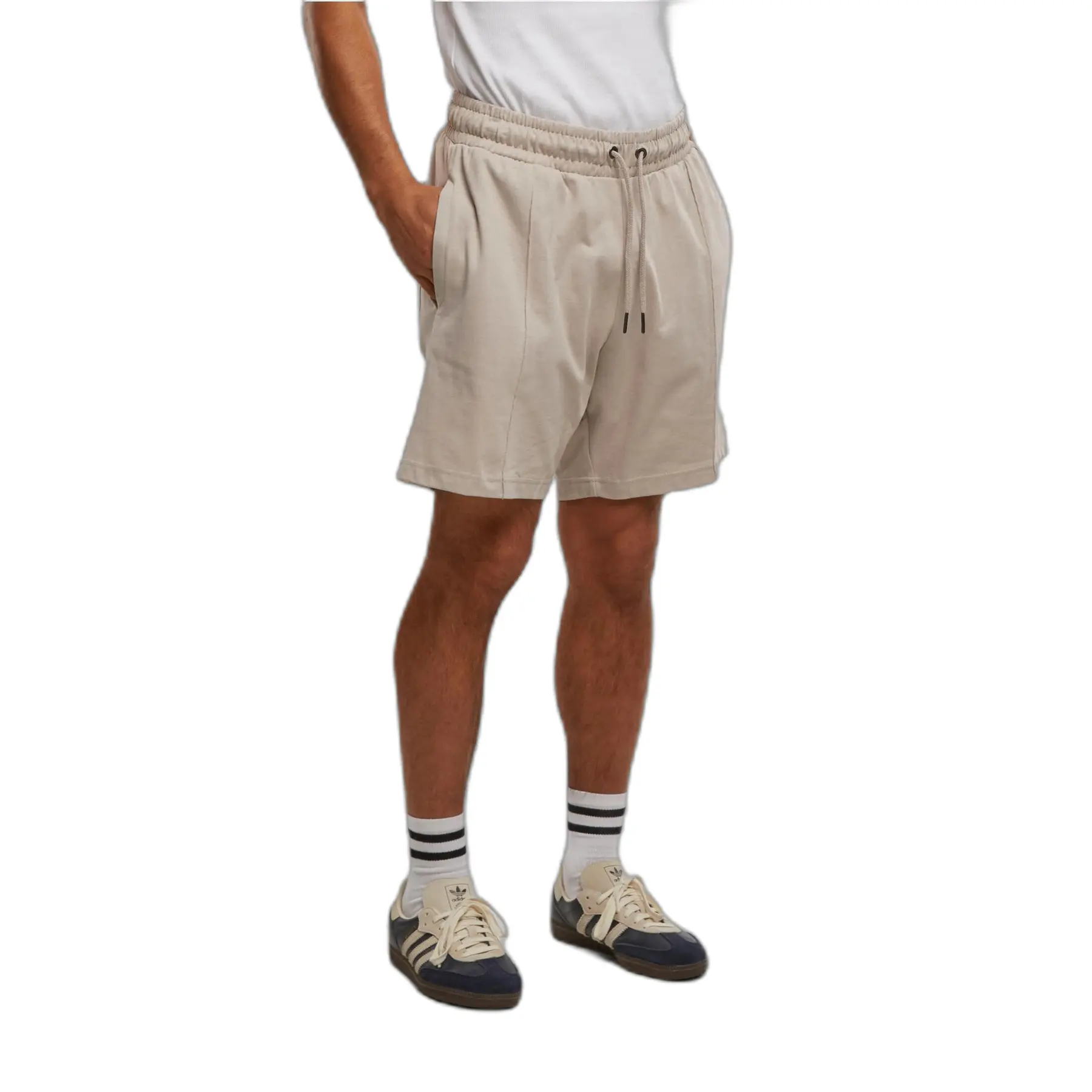 Shorts in jersey  Heavy Pintuck