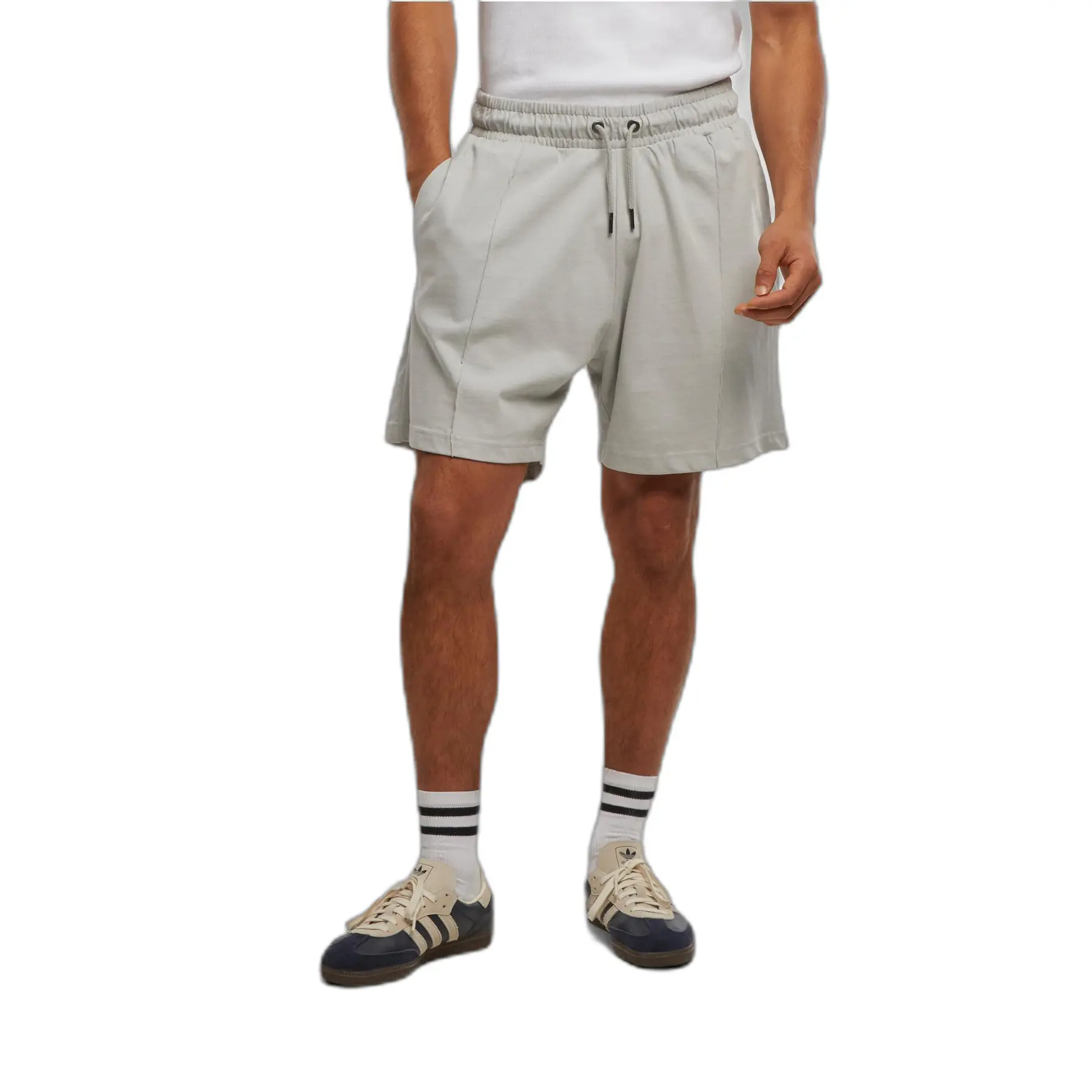 Shorts in jersey  Heavy Pintuck