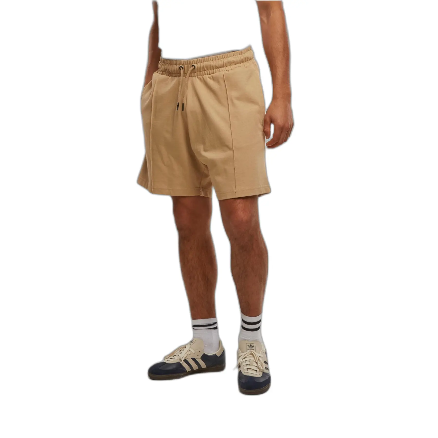 Shorts in jersey  Heavy Pintuck