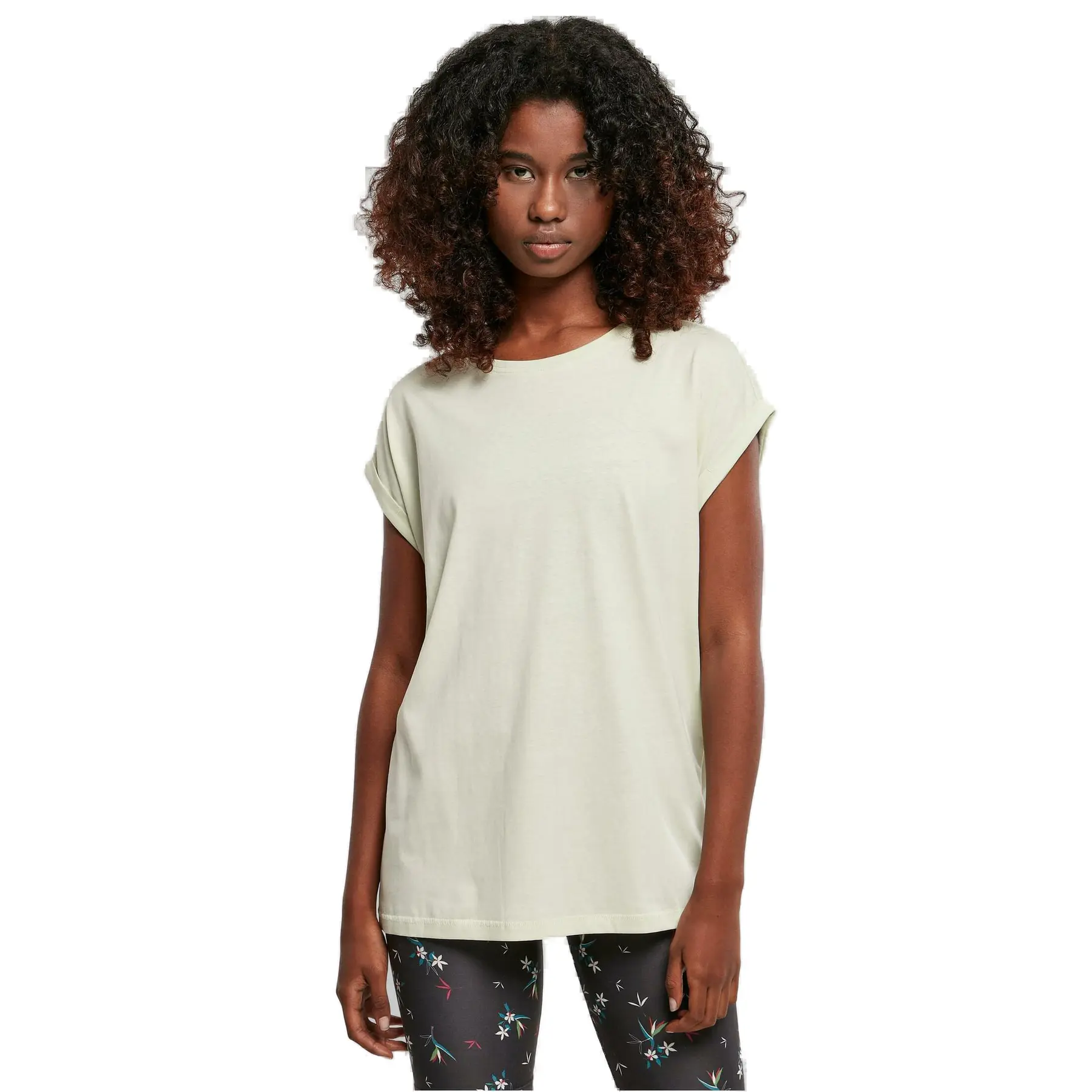 Maglietta da donna Urban Classics Extended shoulder