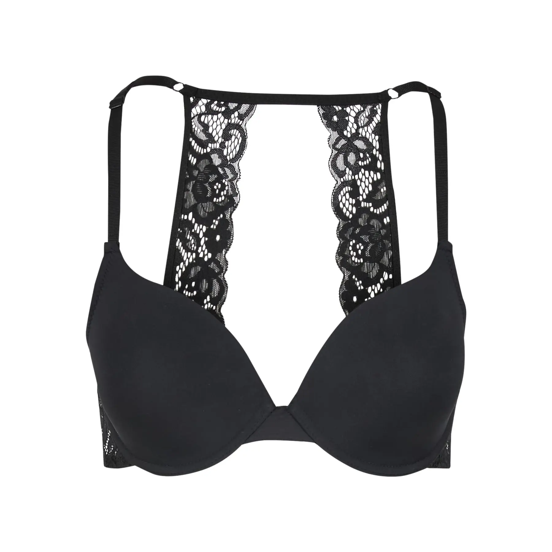 Reggiseno imbottito con pizzo sul retro donna Urban Classics