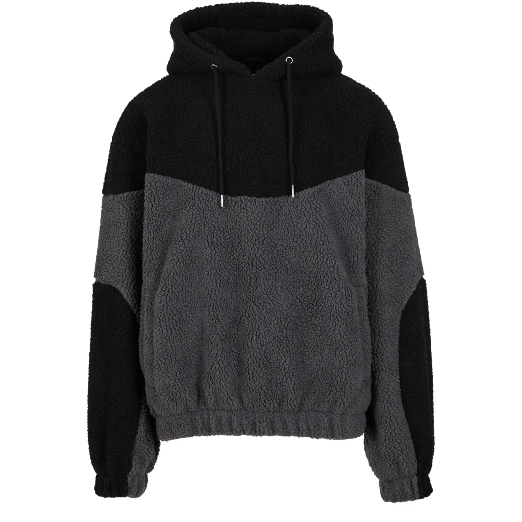 Hoodie Urban Classics Weavy Colorblock Teddy