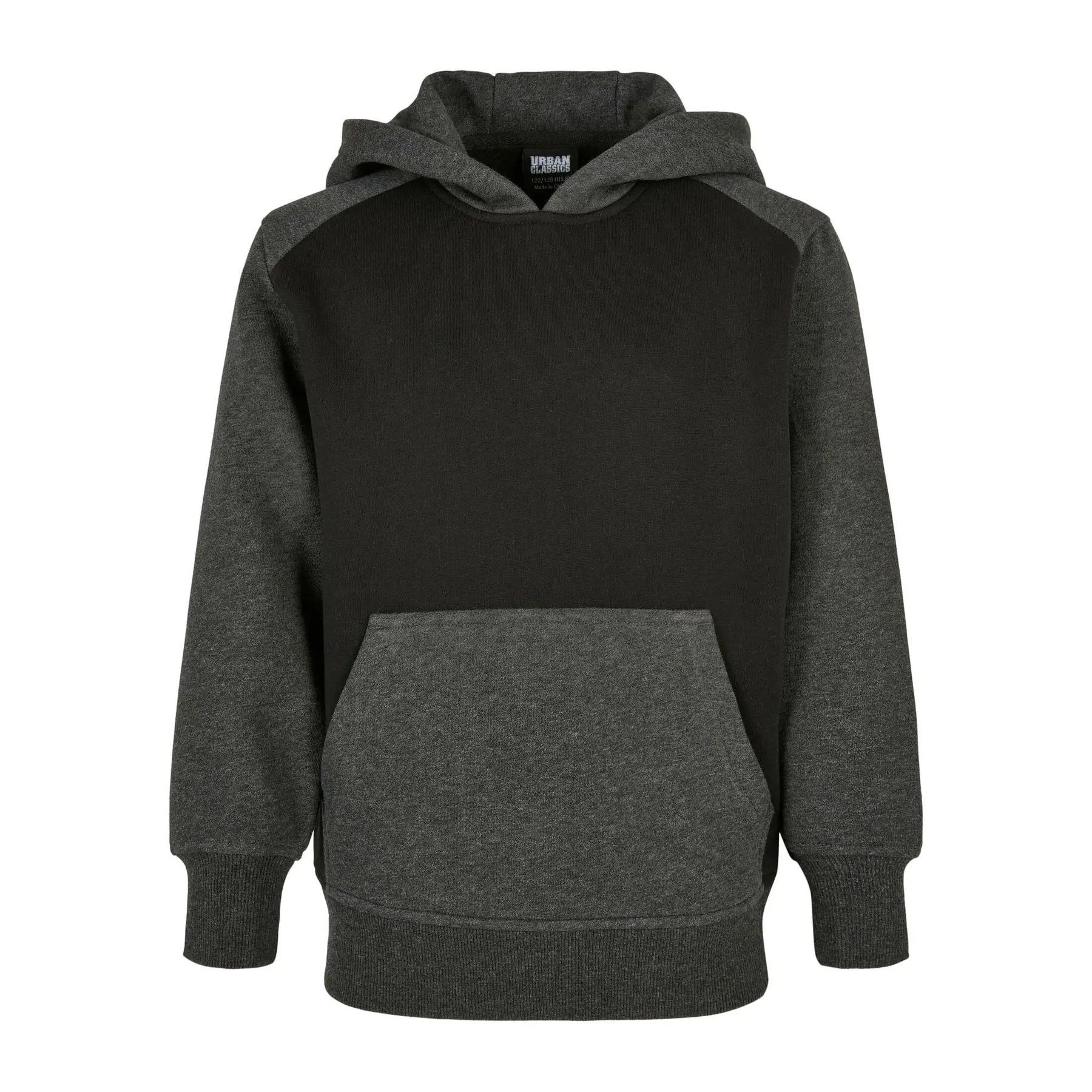 Zweifarbiges Kapuzensweatshirt Kind Urban Classics
