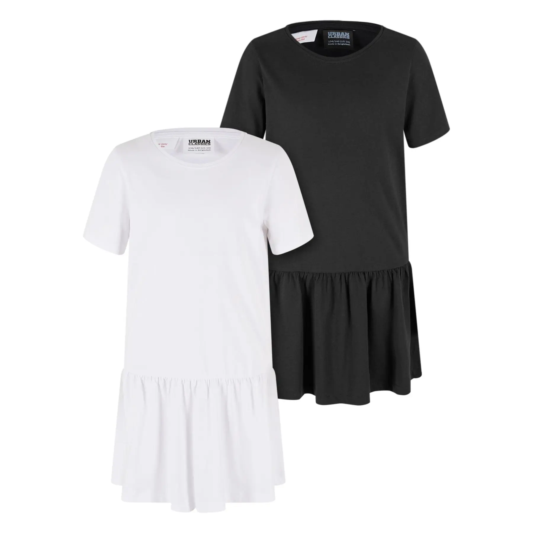 Robe t-shirt fille Urban Classics Valance (x2)