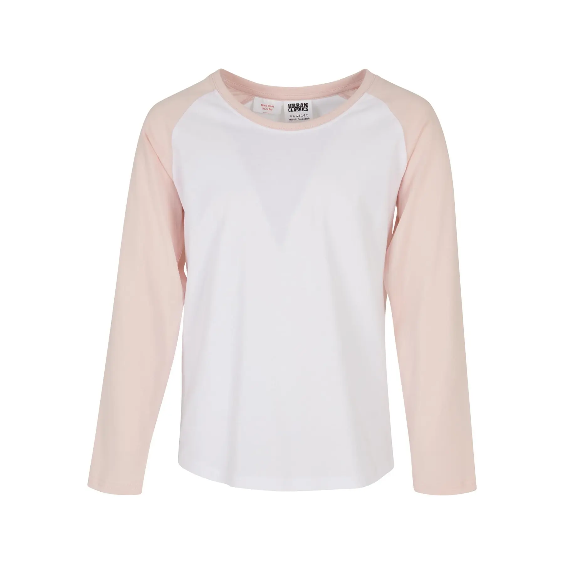 Raglan-Langarm-T-Shirt, Mädchen Urban Classics Contrast