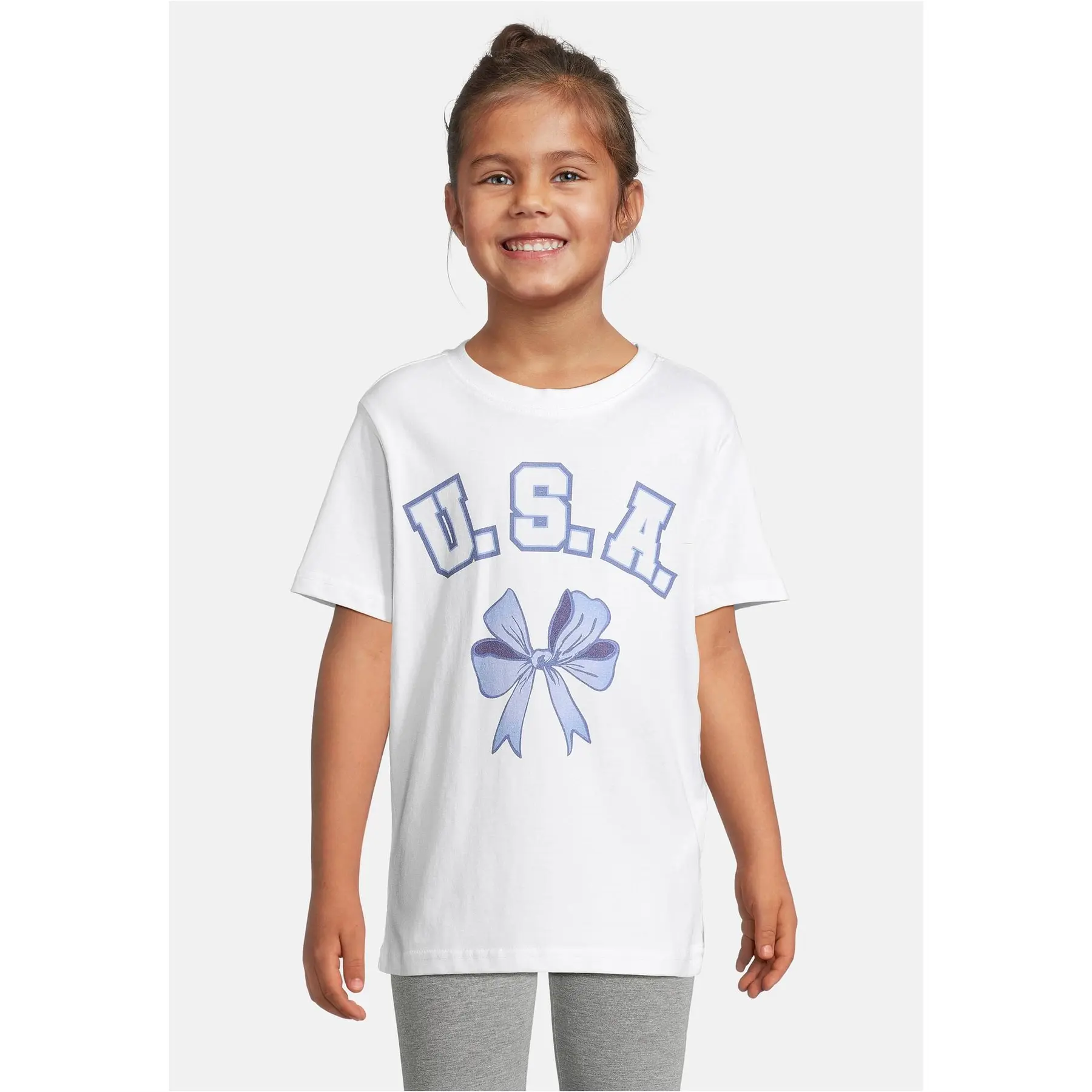 T-Shirt Urban Classics USA Bow & Girls Club (x2)