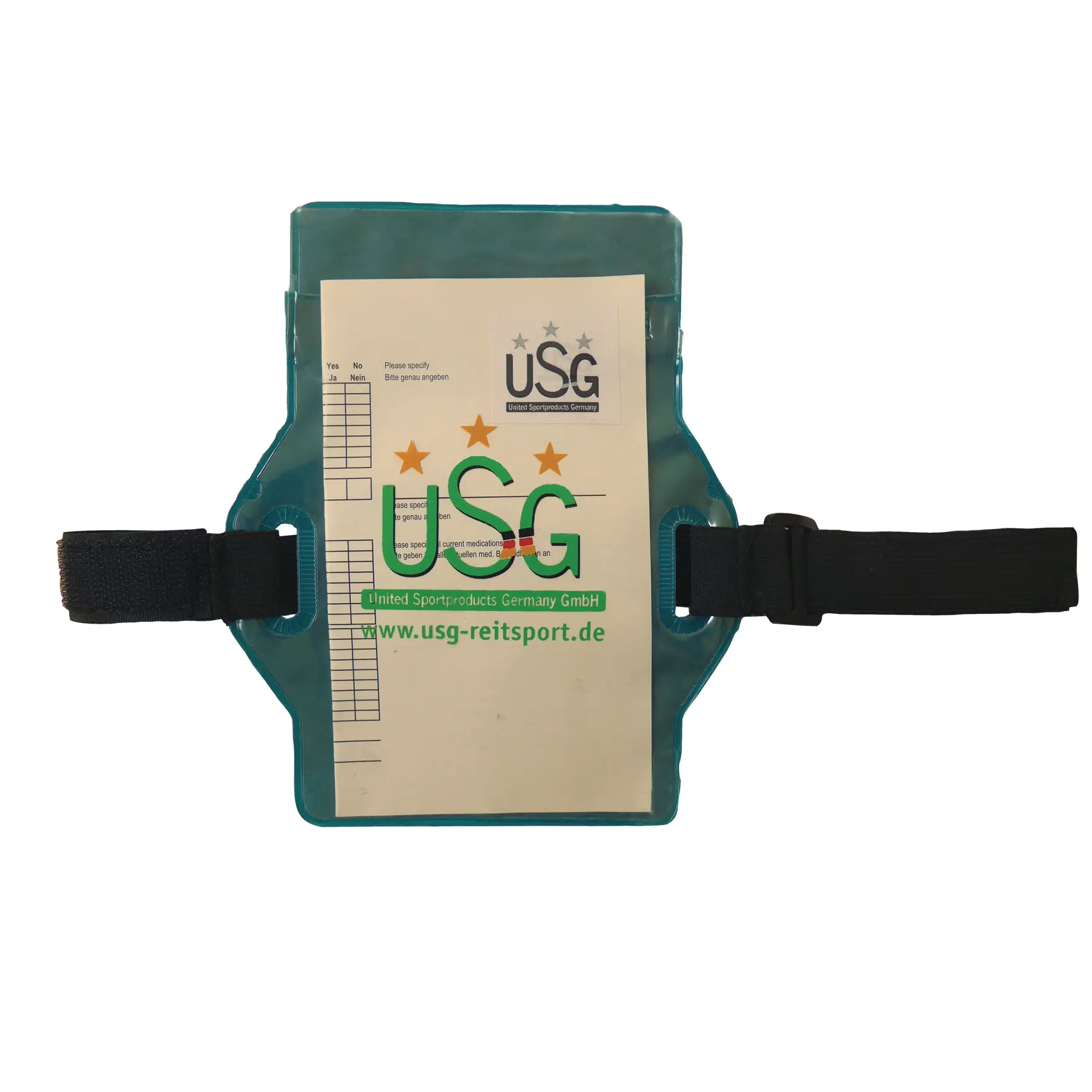 Equestrian medical card holder USG