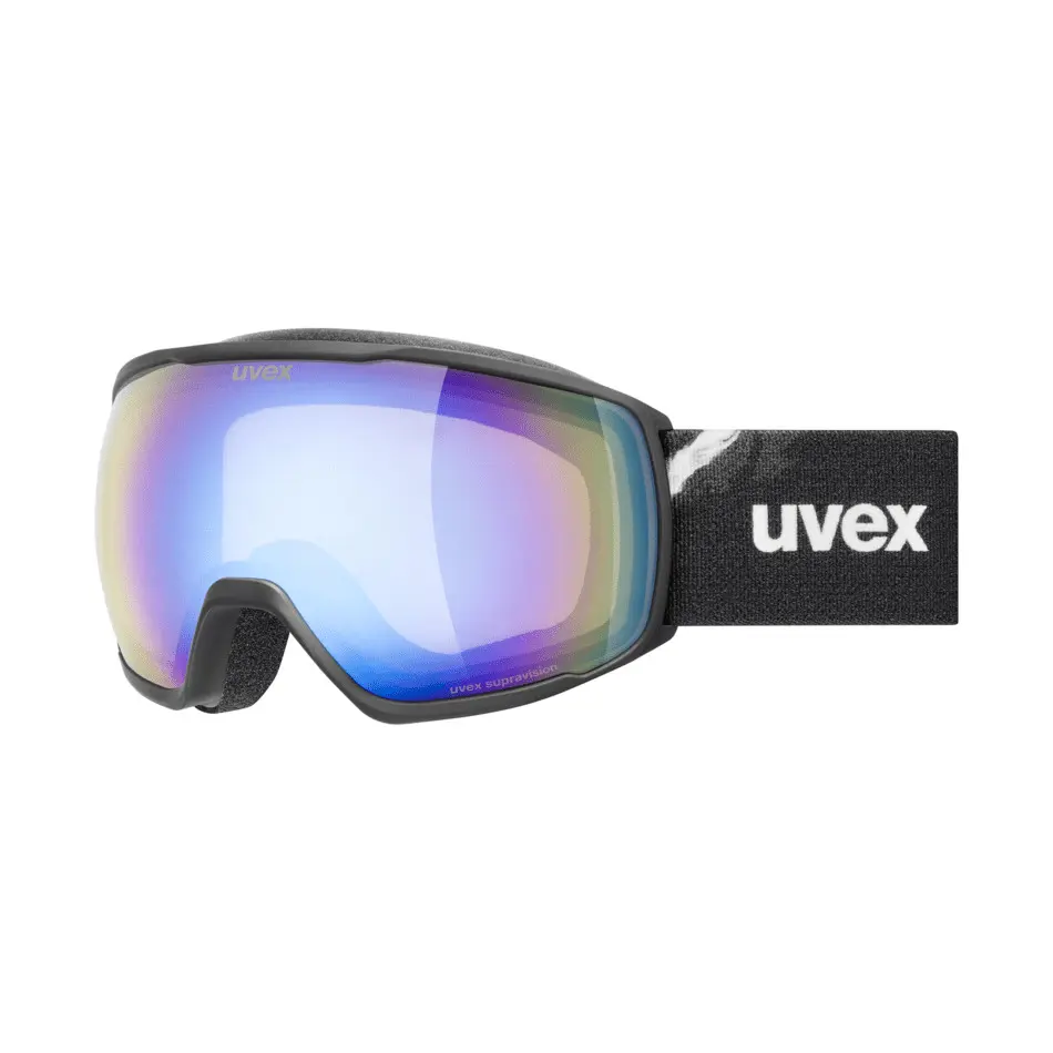 Uvex Victorious FM, Skibrille, schwarz/weiß