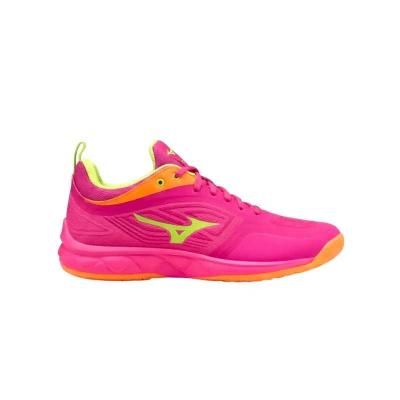 Mizuno WAVE LUMINOUS 3 Chaussures de volleyball TetraFortune JauneLigh FemmeHommee Taille44 - vue 4