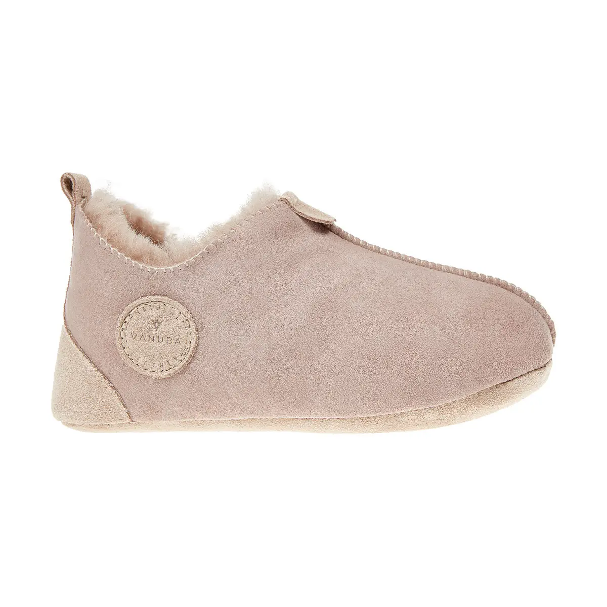 Pantoufles en peau de mouton fille Vanuba Oxford