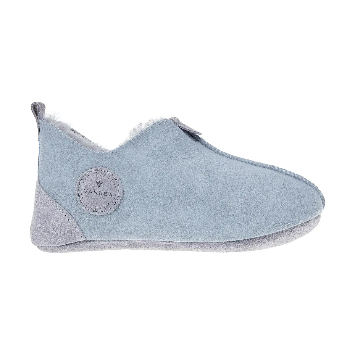 Pantoufles en peau de mouton fille Vanuba Oxford