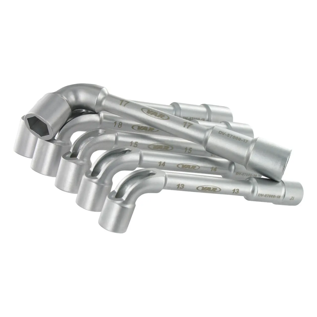 Set van 6 pijpsleutels Var