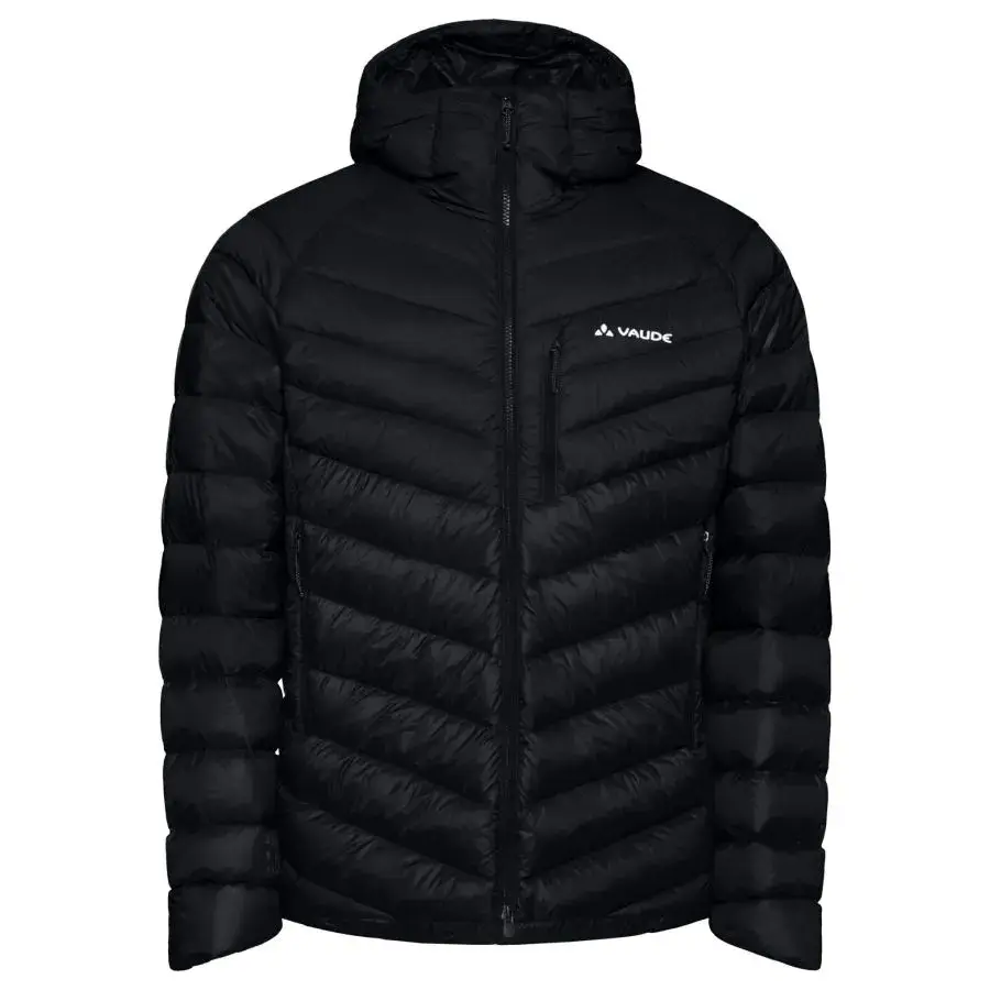 Chaqueta con cremallera y capucha VAUDE Monviso Down Hooded