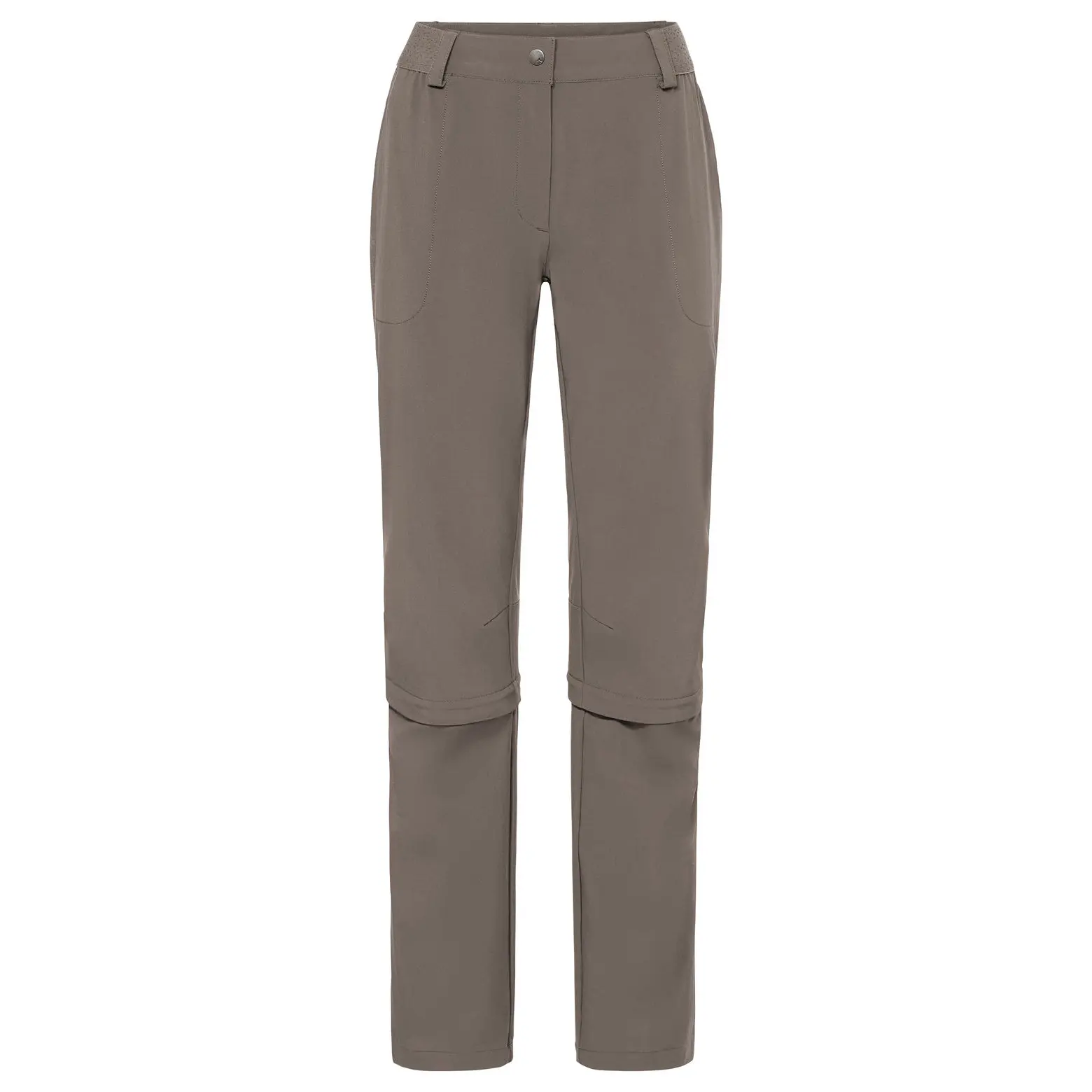 Vrouwelijke convertible hiking capri broek VAUDE Farley Stretch