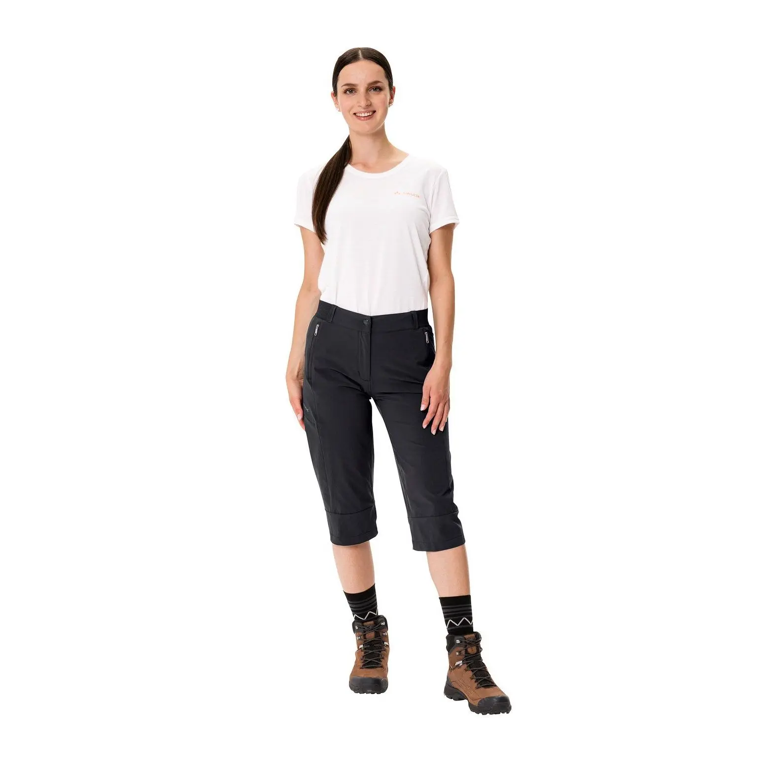 Pantaloni donna VAUDE Farley Stretch Capri III