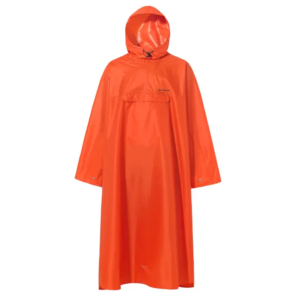 VAUDE Wandelrugzak Poncho II, Poncho, Unisex buitensportponcho, hardshell, met capuchon, loszittend