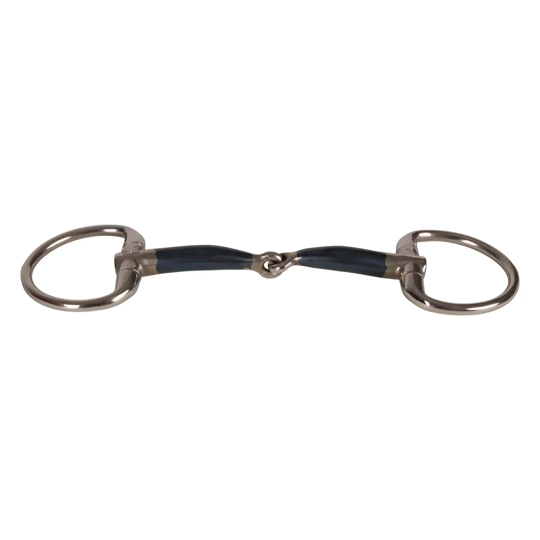 Einfacher Olivenkopfgebiss für Pferde Velari Sweet Iron 14mm 11,5cm