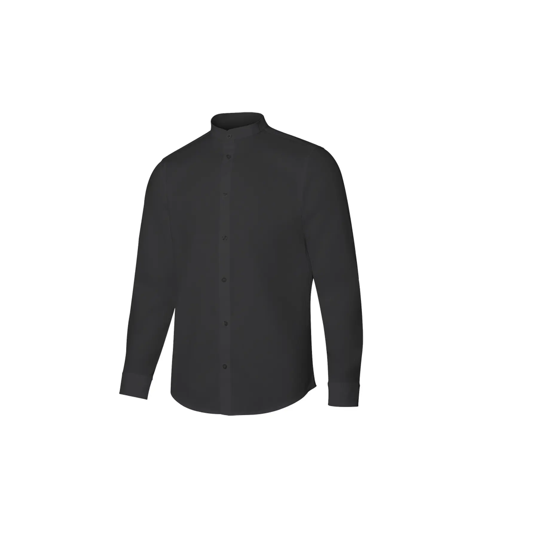 Camicia a maniche lunghe col Mao Velilla