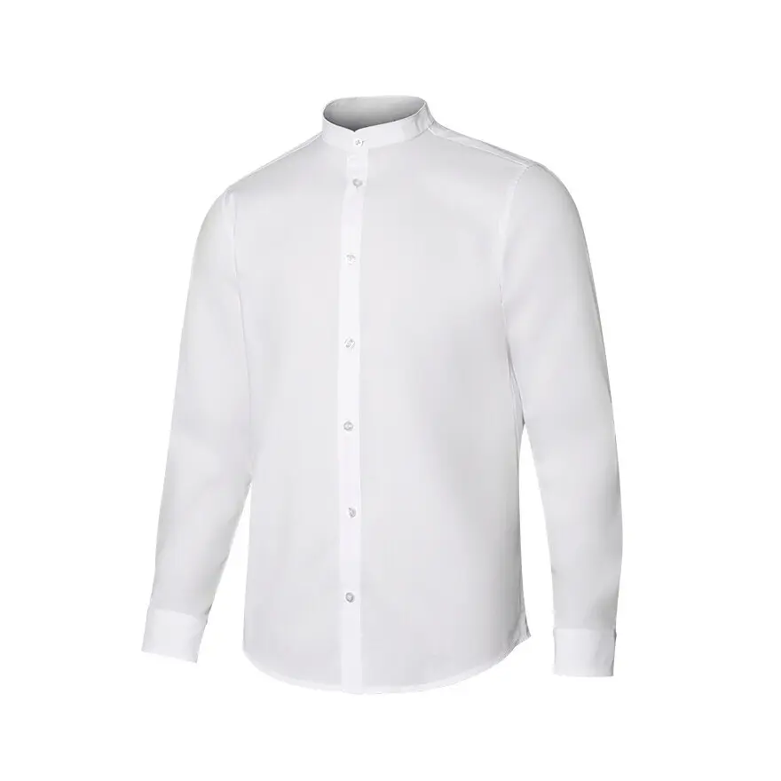 Camicia a maniche lunghe col Mao Velilla