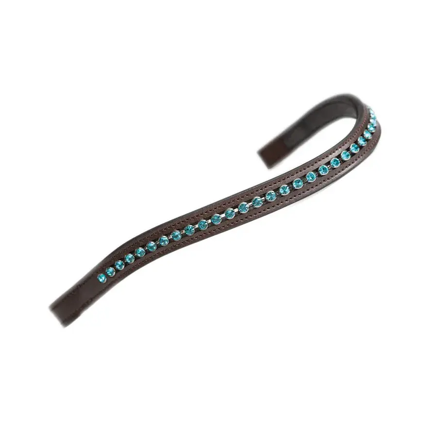 Frontal à gros strass pour cheval Velociti Gara