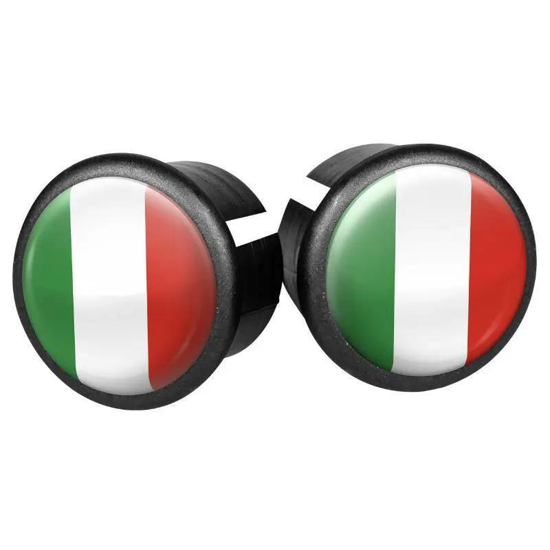 2er-Set Lenkerstopfen für Straßenfahrräder Velox Doming Italien